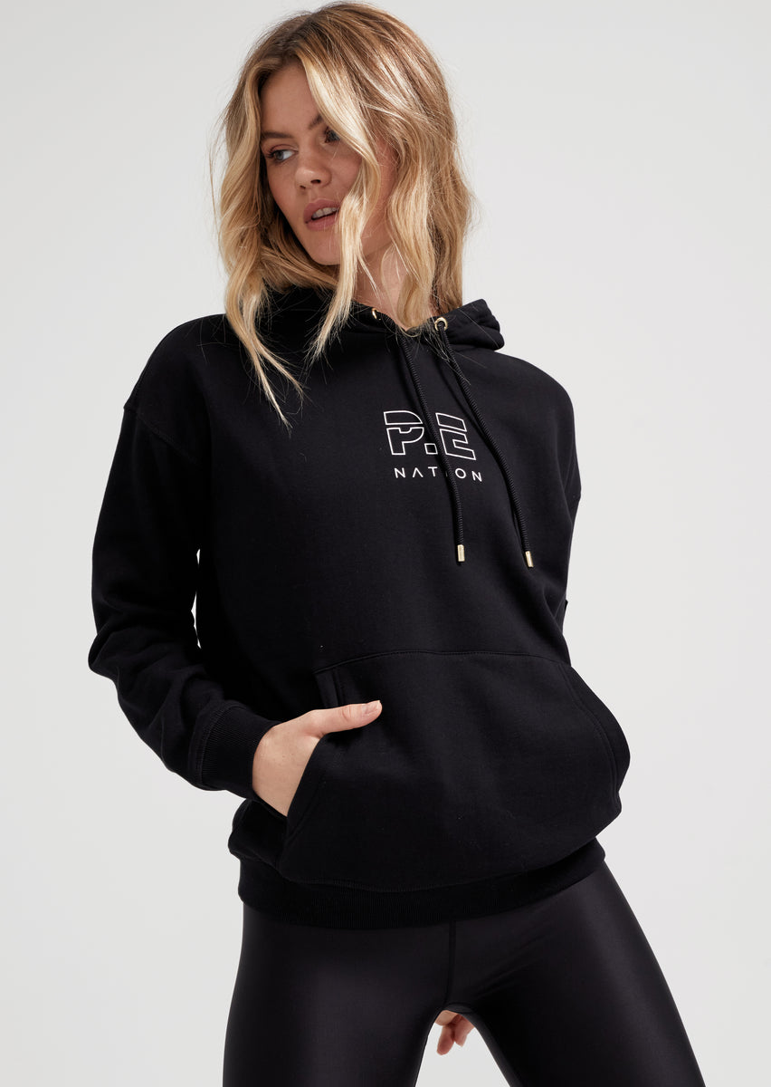 Baseline Endurance Hoodie Black Relaxed Fit Hoodie