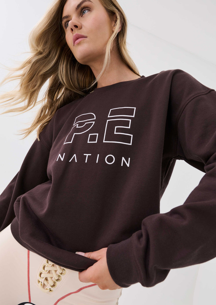 Heads Up Sweat Coffee Bean P.E Nation