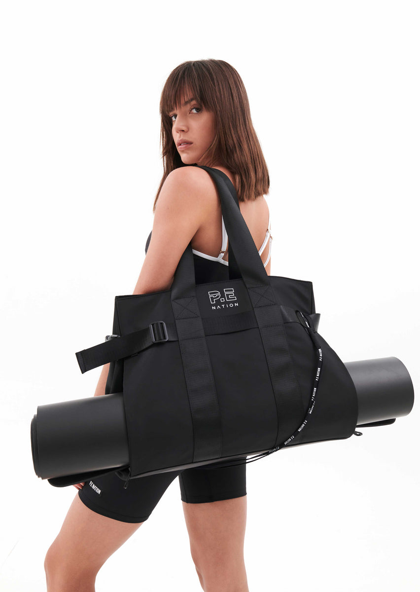 Zenzation Metro Hot Yoga Mat Bag, Black : Sports