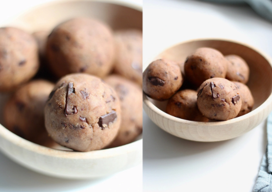 VEGAN COOKIE DOUGH PROTEIN FIT BALLS RECIPE