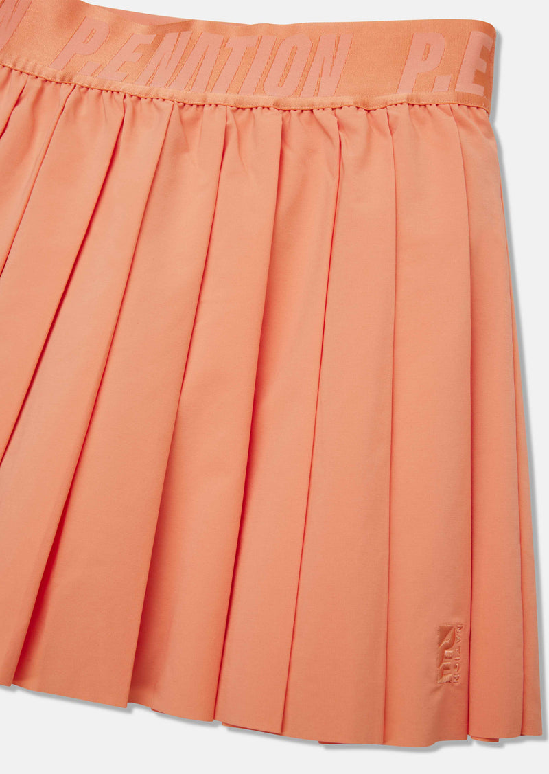 VOLLEY SKIRT IN CANTALOUPE