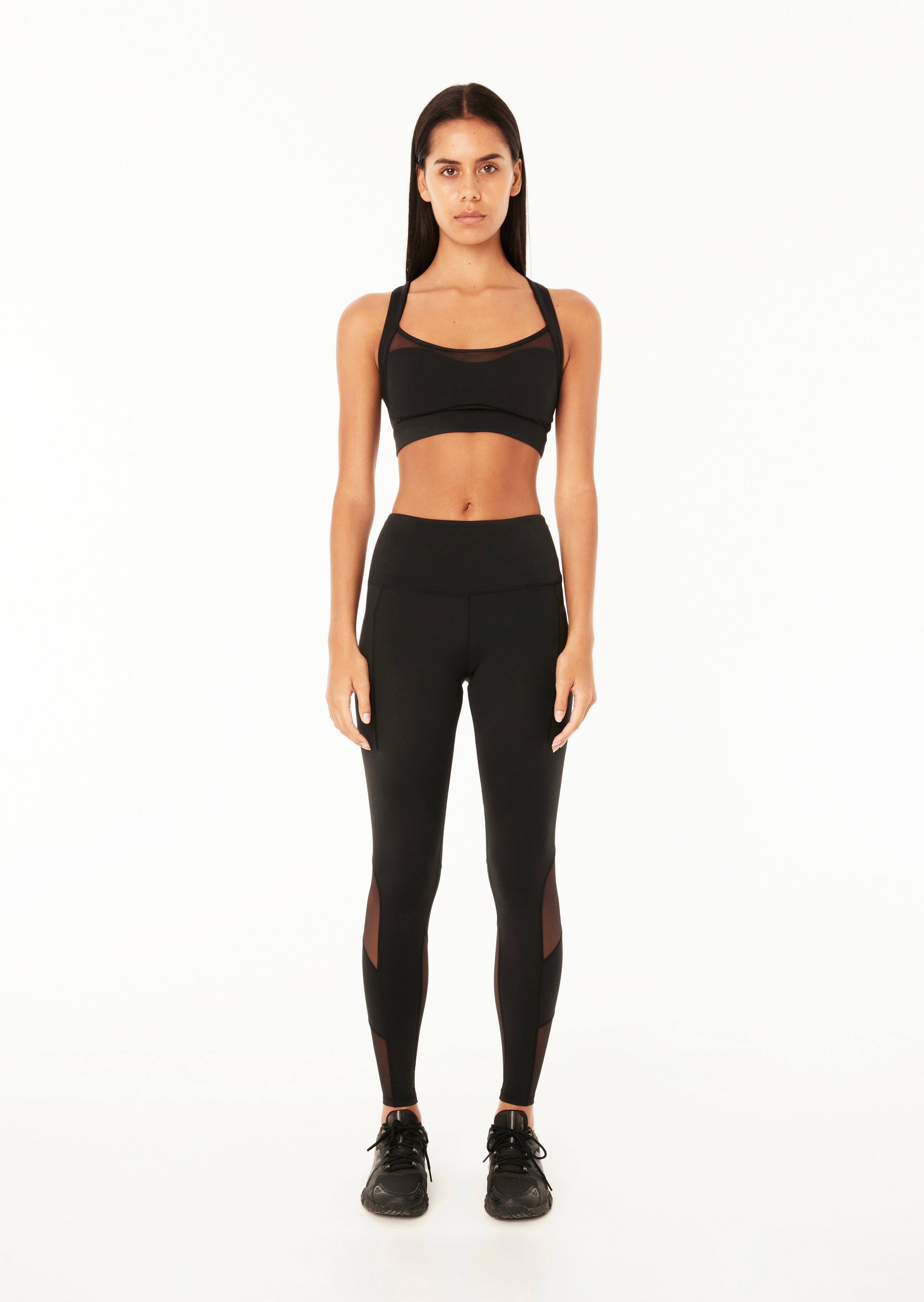 Recalibrate 3 4 Legging Black P.E Nation P.E Nation International