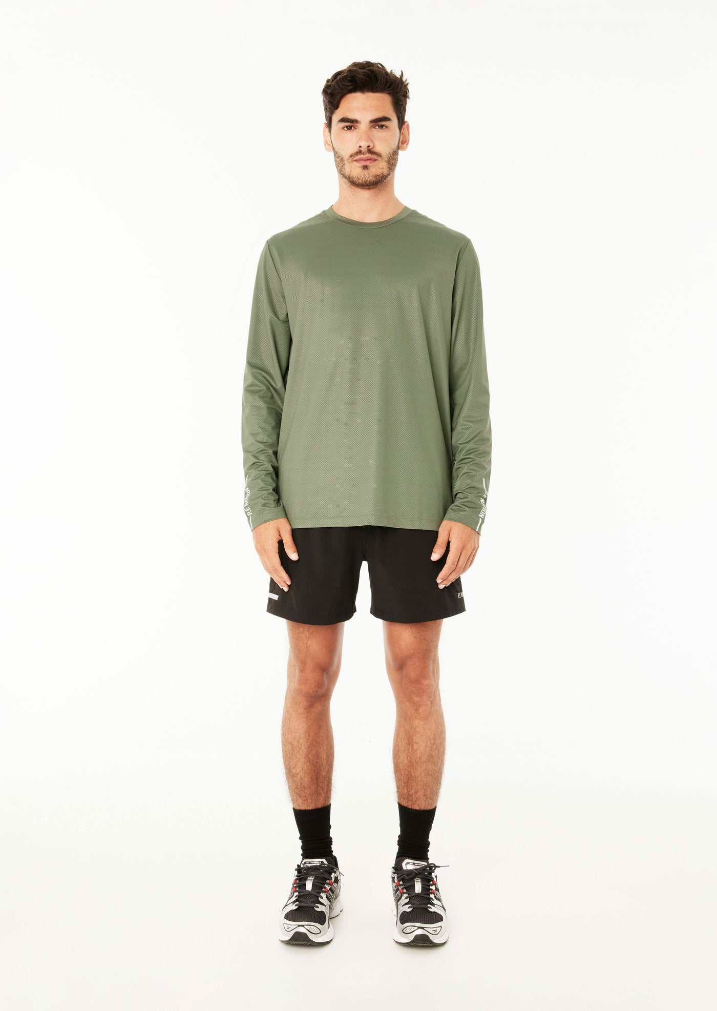 ADRENALIN LS TEE IN KHAKI