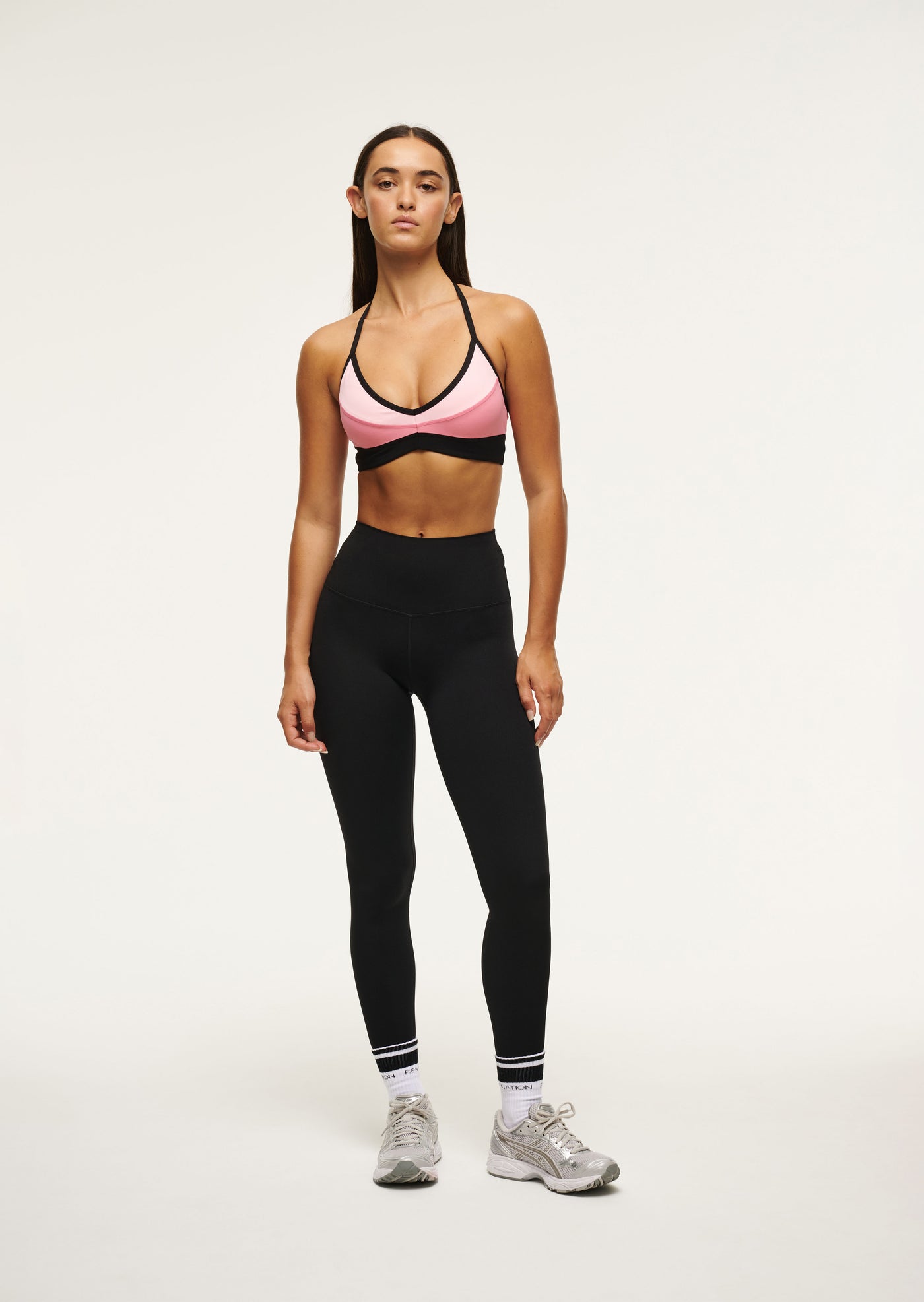 OVERLAND 2 SPORTS BRA IN PINK LEMONADE