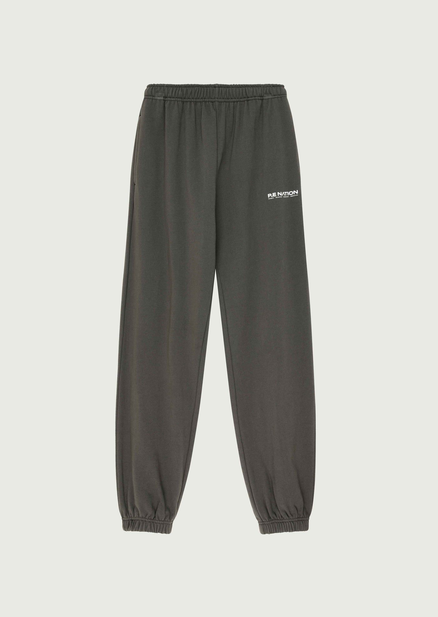 QUALIFY TRACKPANT IN GUNMETAL