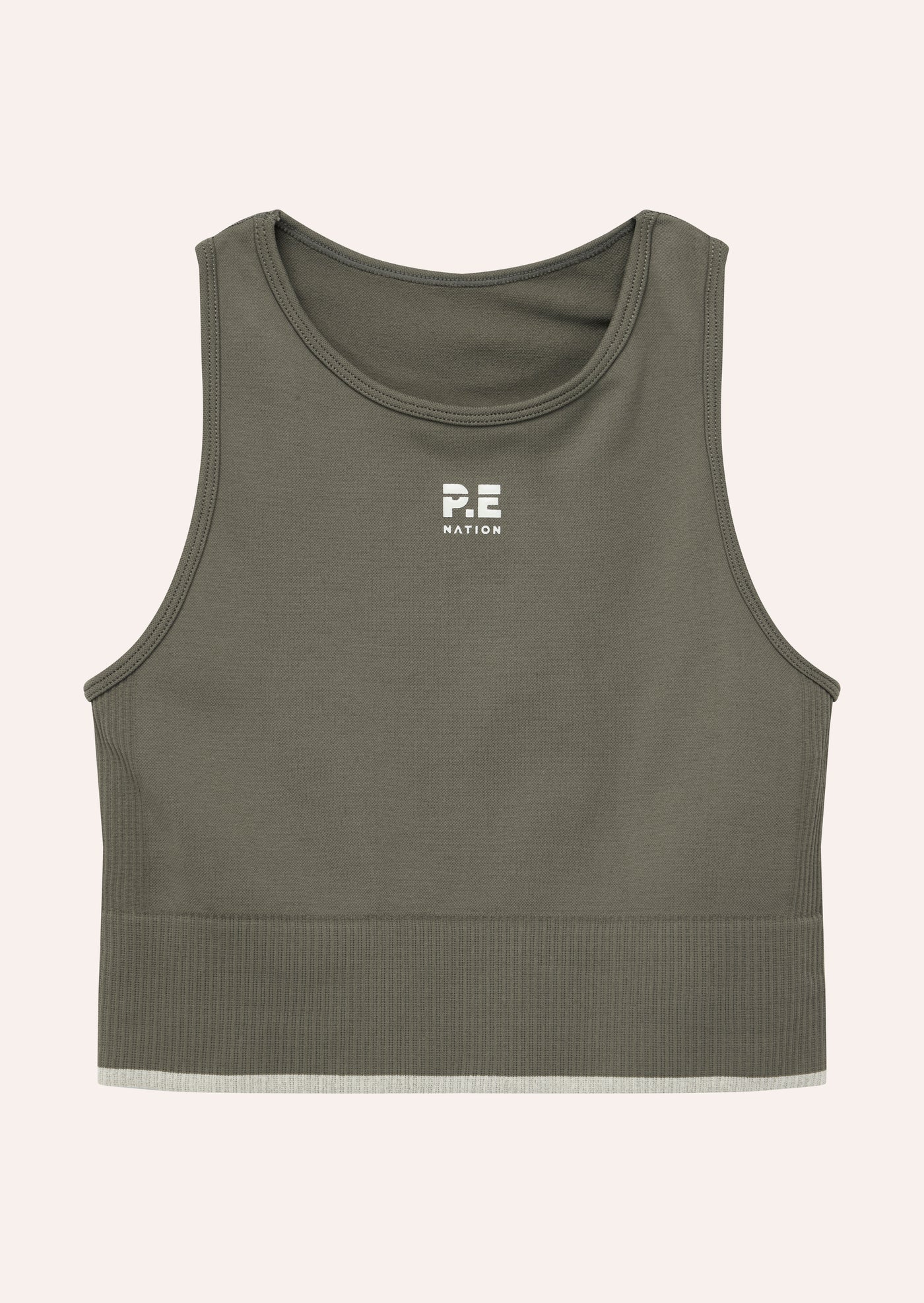 RESTORE SEAMLESS TANK IN KHAKI