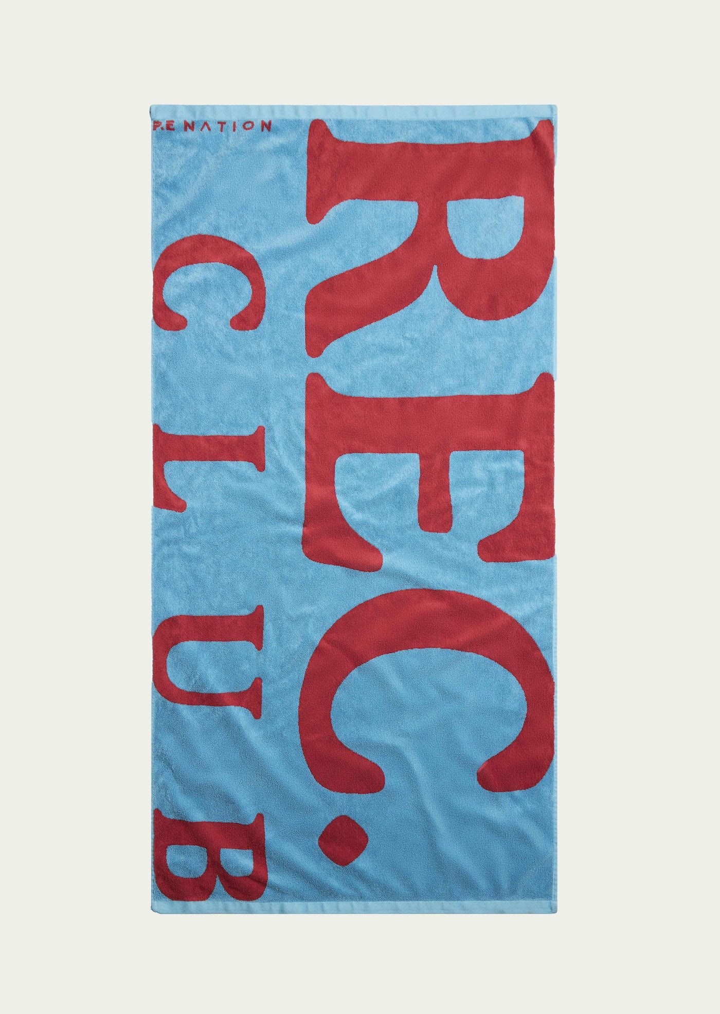 ELSEWHERE TOWEL IN BRIGHT BLUE