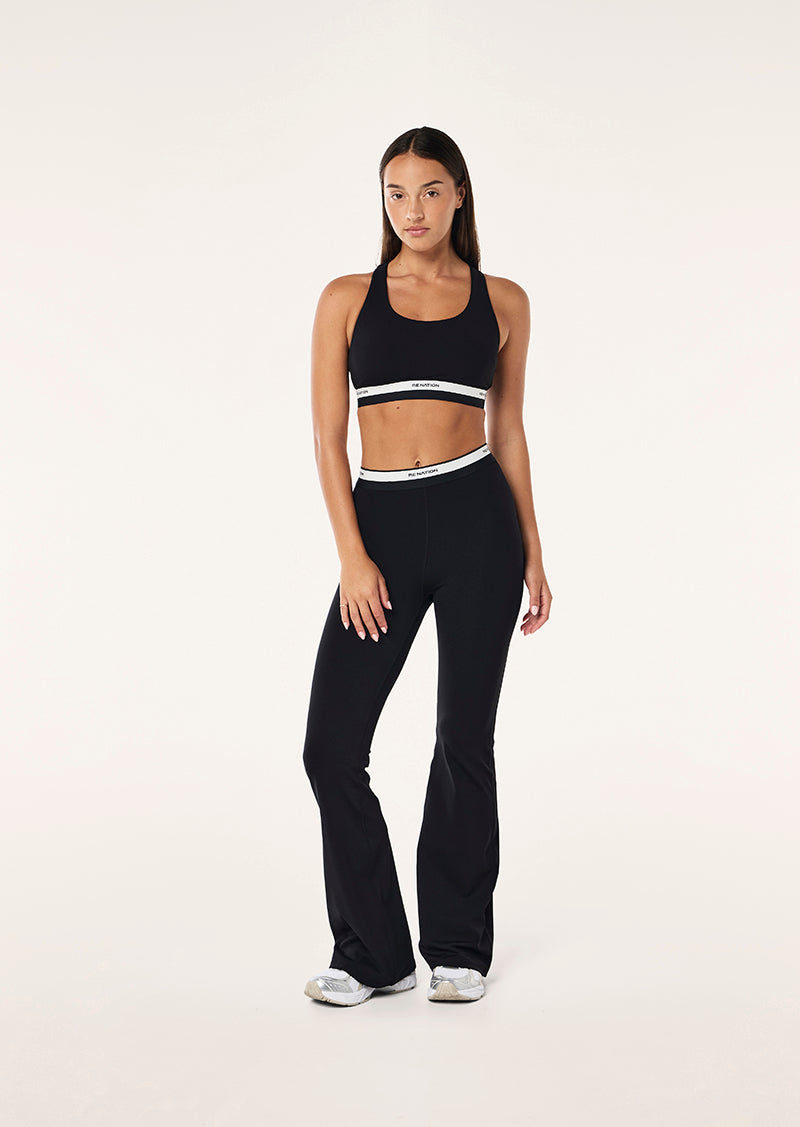 AVANT FLARE LEGGING IN BLACK