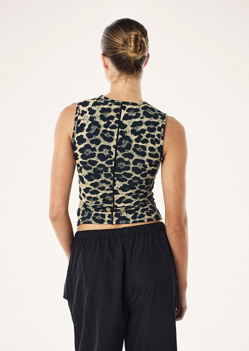 FOUNDATION MUSCLE TANK IN LEOPARD