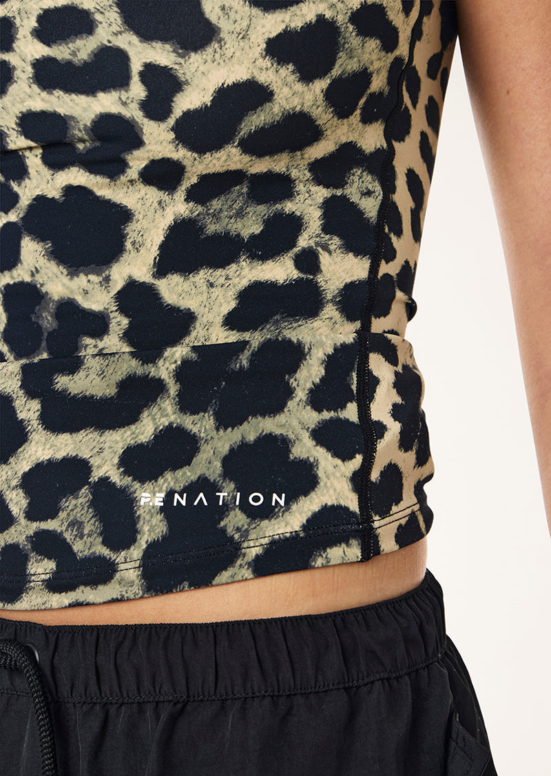 FOUNDATION MUSCLE TANK IN LEOPARD