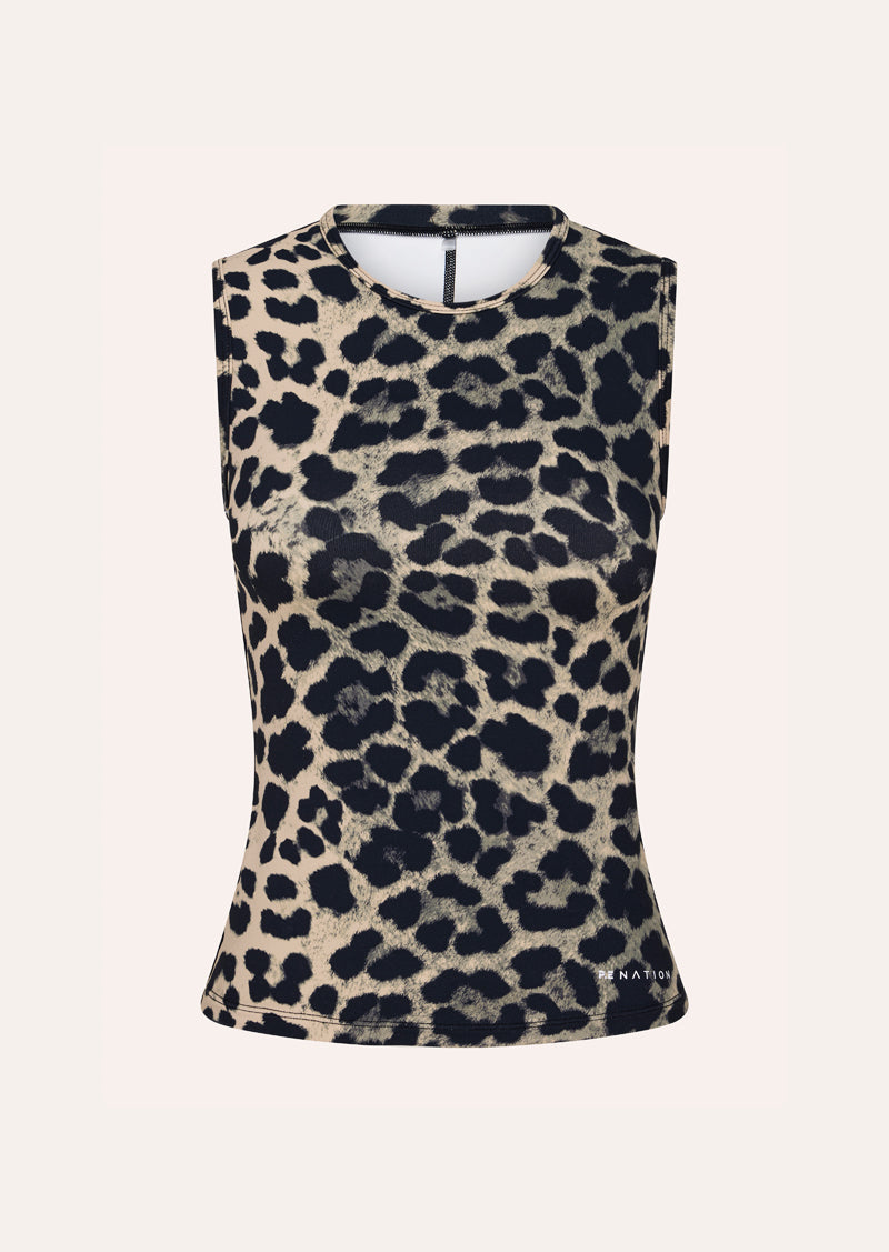 FOUNDATION MUSCLE TANK IN LEOPARD