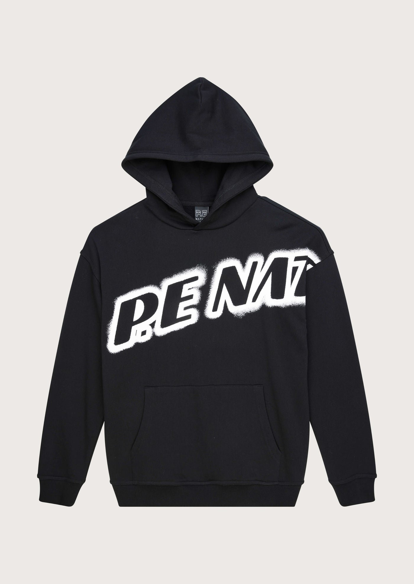 TIEBREAK HOODIE IN BLACK