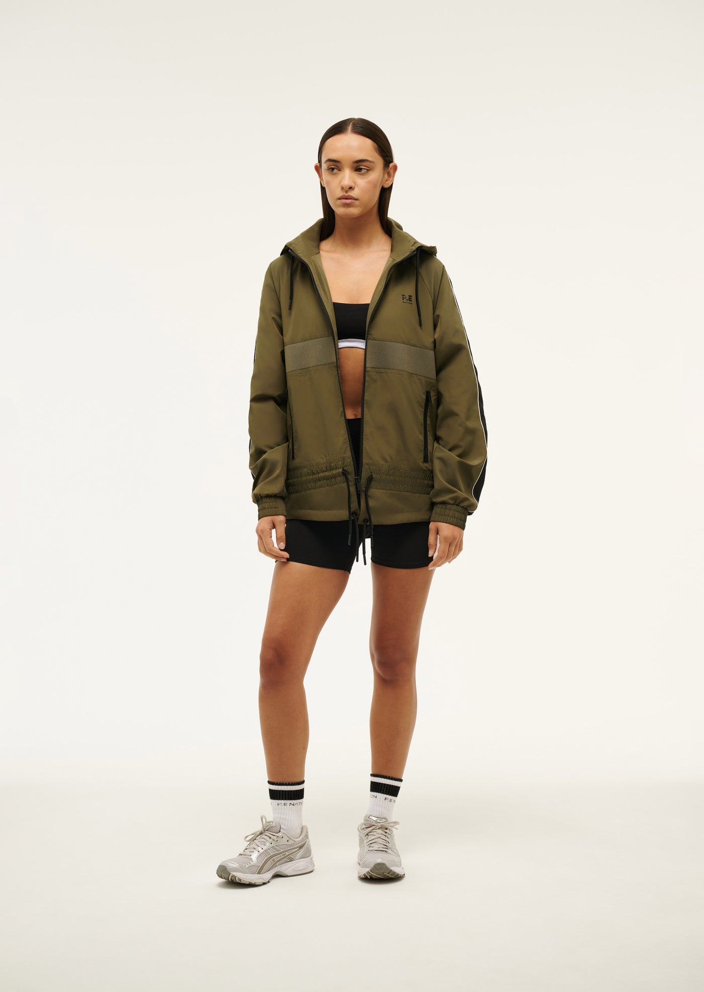 MAN DOWN JACKET IN KHAKI