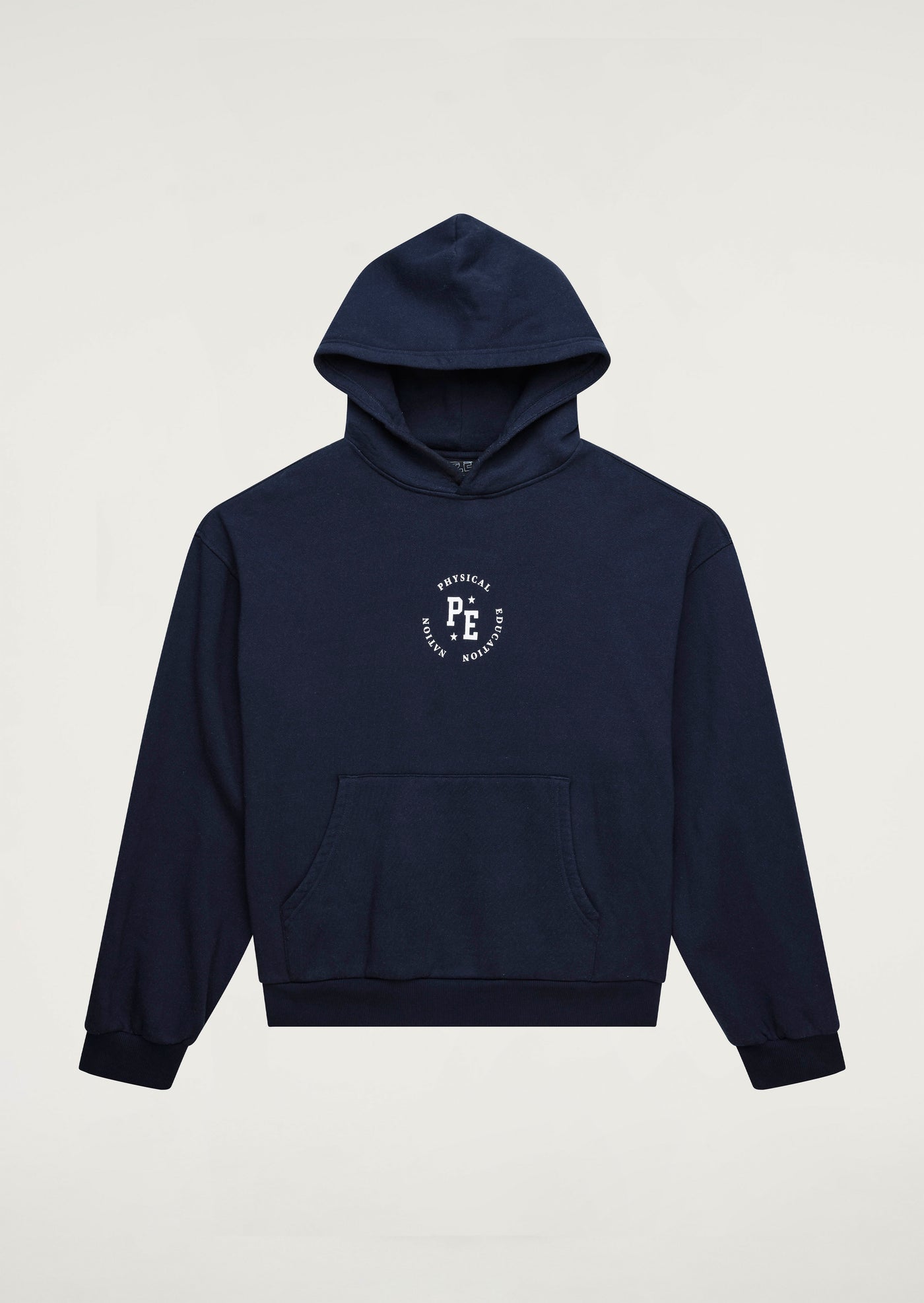 PHYSICAL HOODIE IN WASHED DARK NAVY