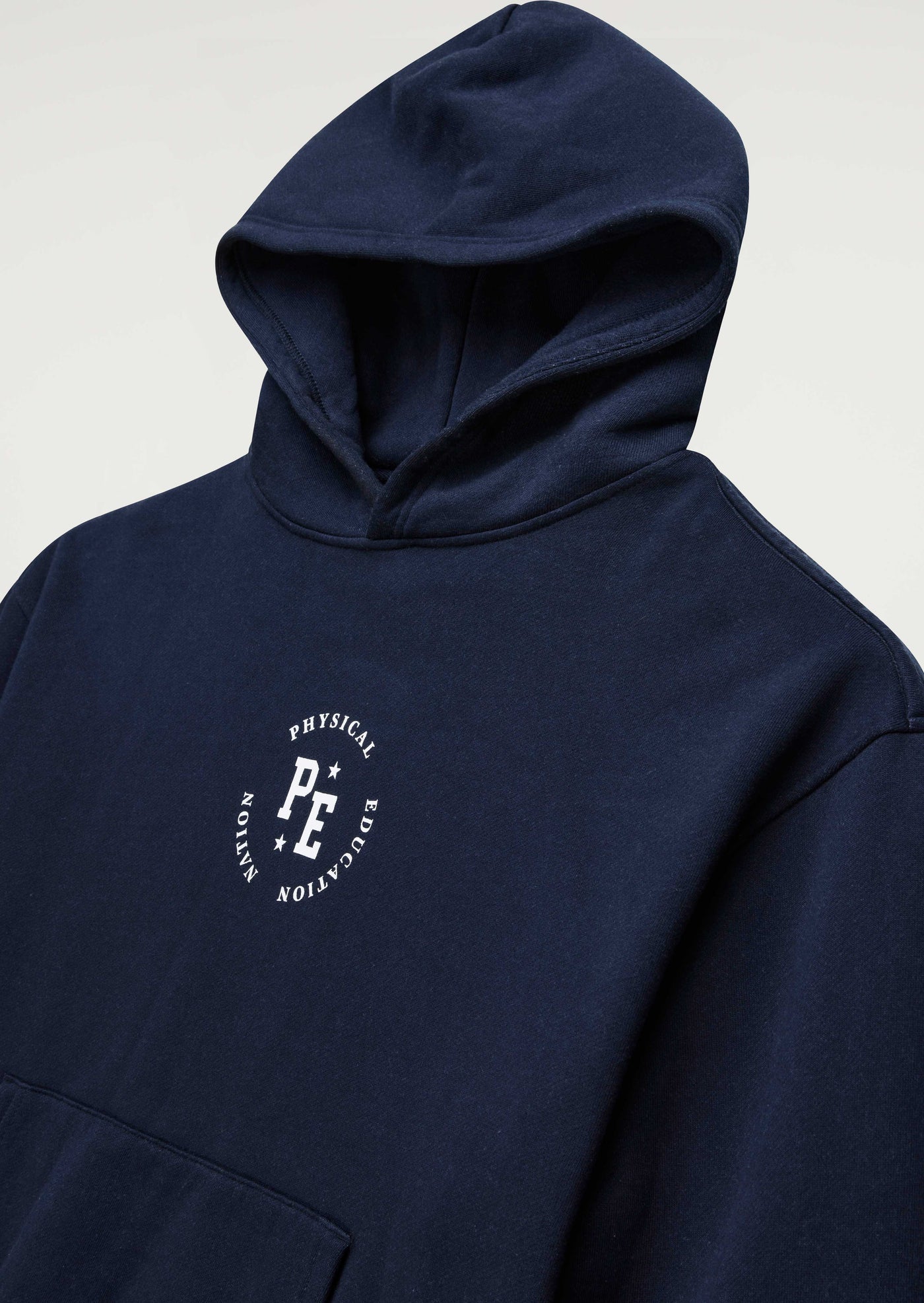 PHYSICAL HOODIE IN WASHED DARK NAVY