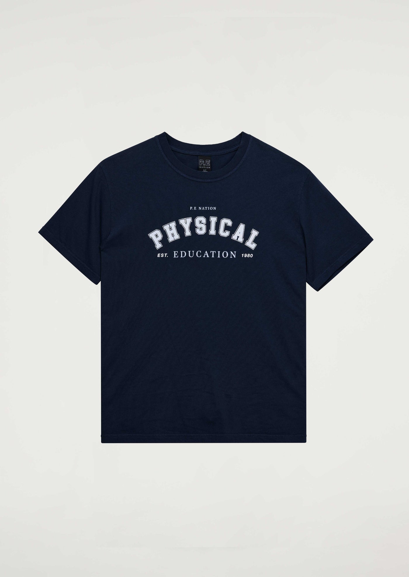 PHYSICAL TEE IN WASHED DARK NAVY