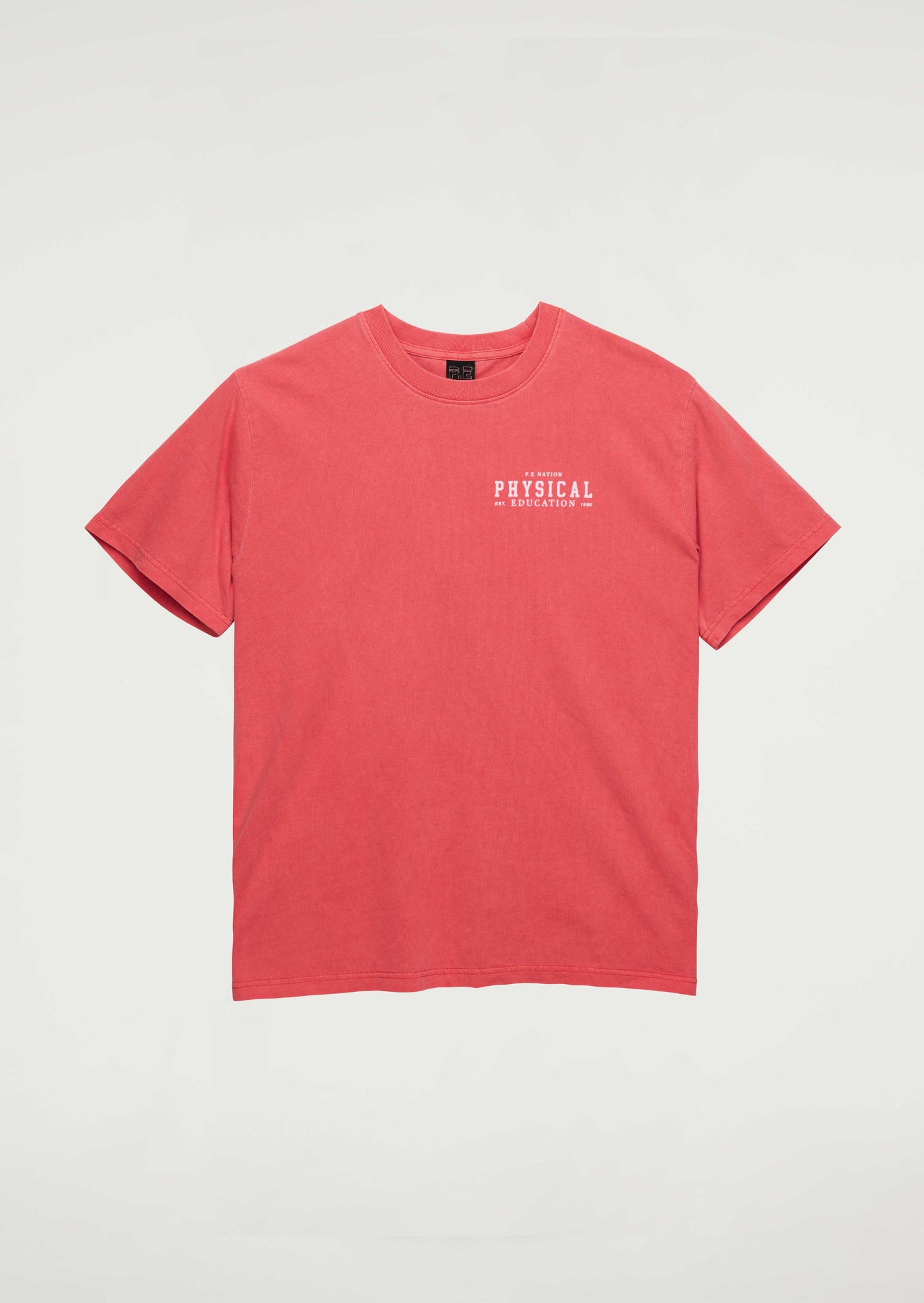 PHYSICAL TEE IN WASHED PAPRIKA