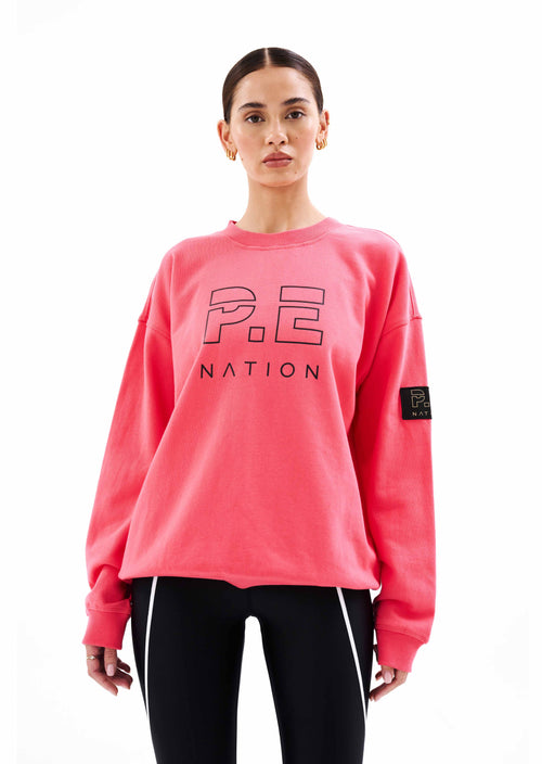 HEADS UP SWEAT IN DIVA PINK