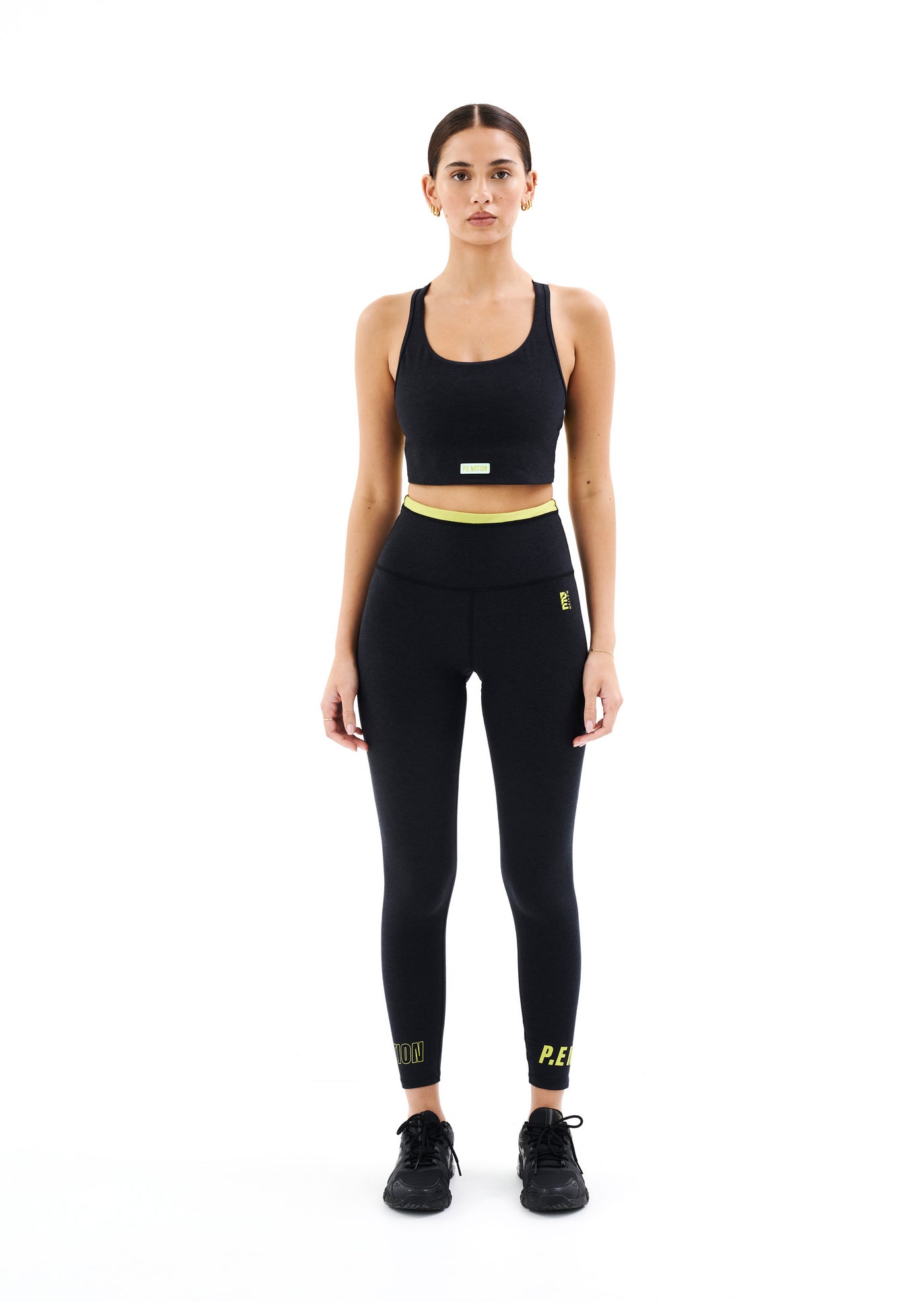 ORBITAL SPORTS BRA IN CHARCOAL MARL