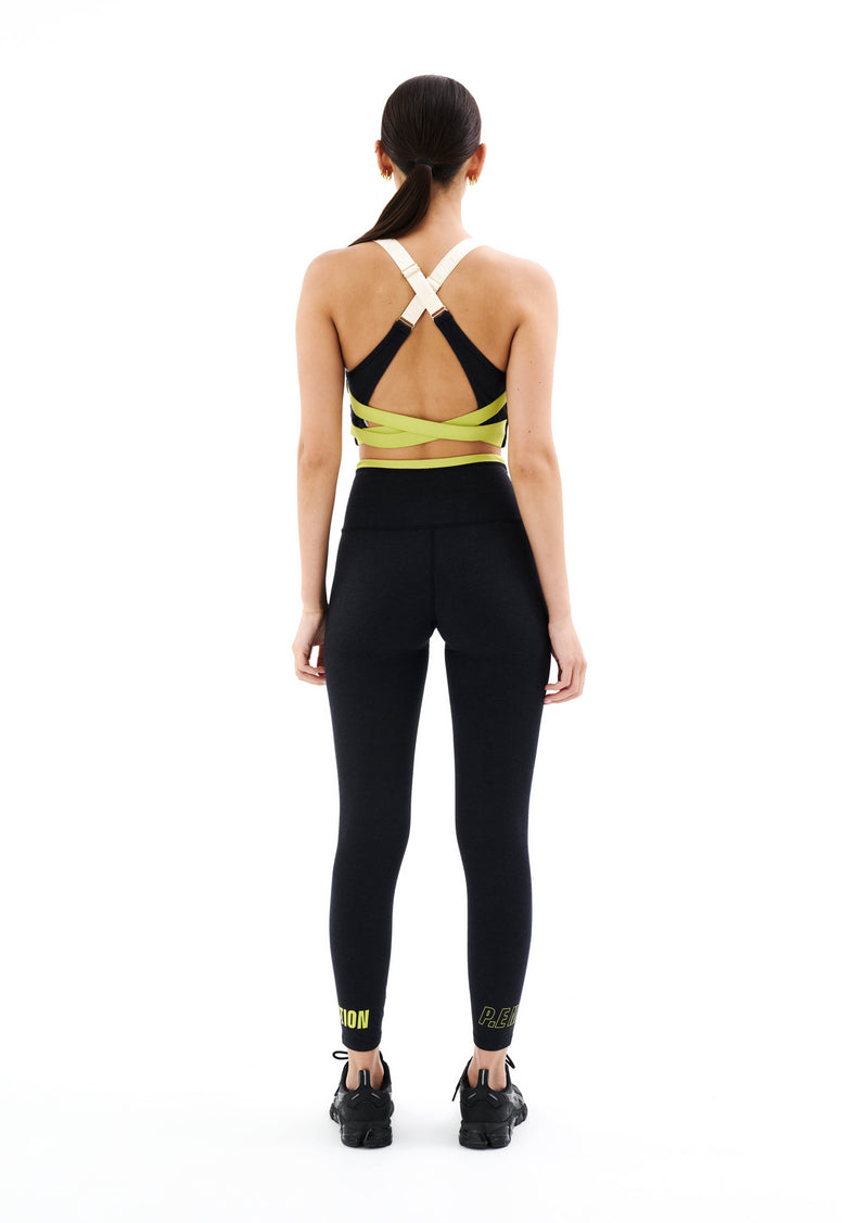 ORBITAL SPORTS BRA IN CHARCOAL MARL