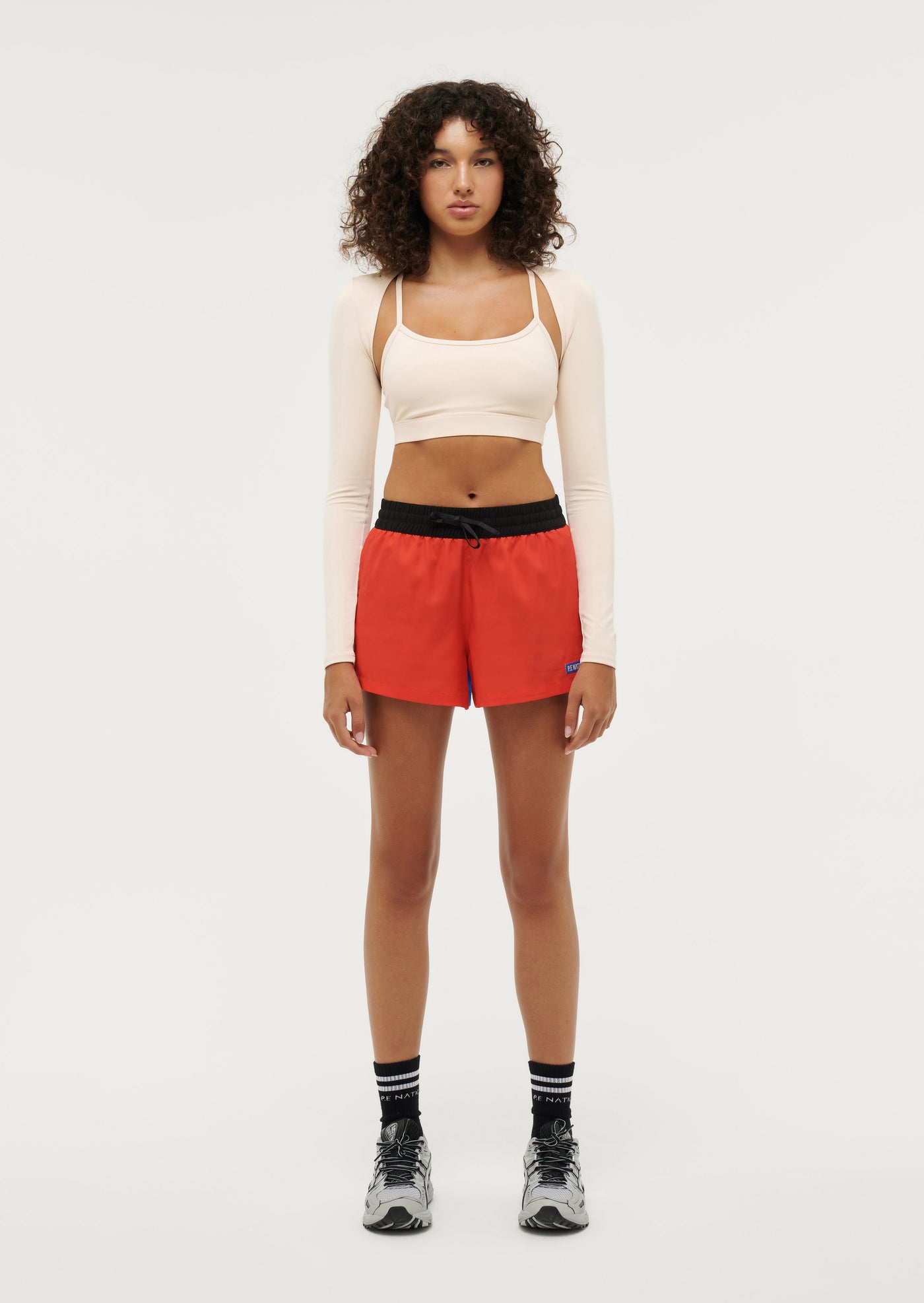 REFORM SPORTS BRA IN PEARLED IVORY