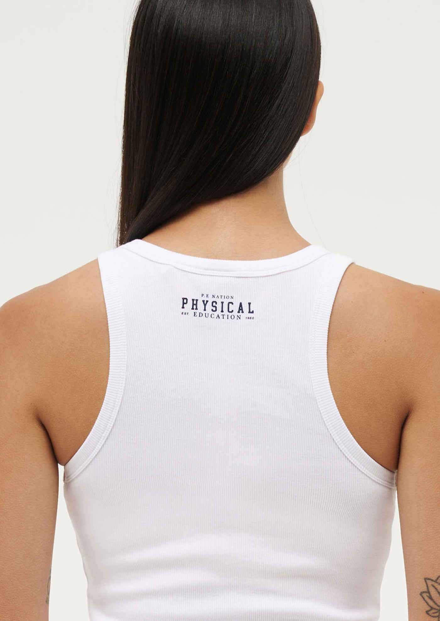 PHYSICAL TANK IN OPTIC WHITE