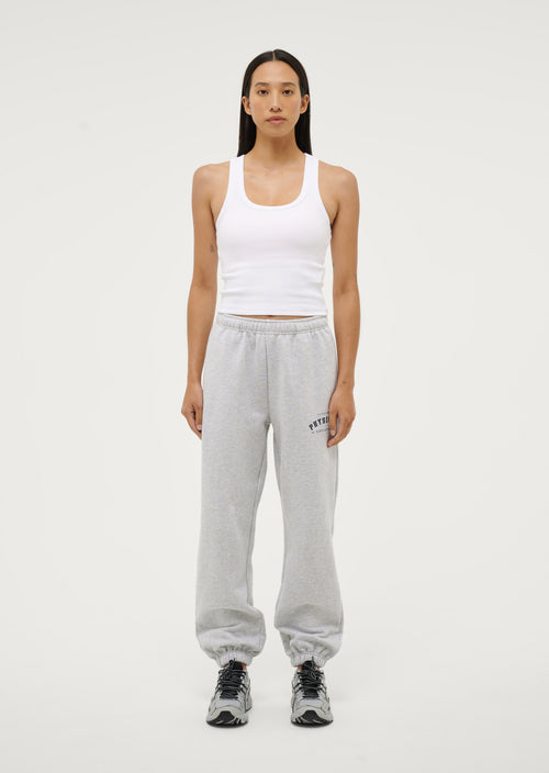 PHYSICAL TRACKPANT IN GREY MARL