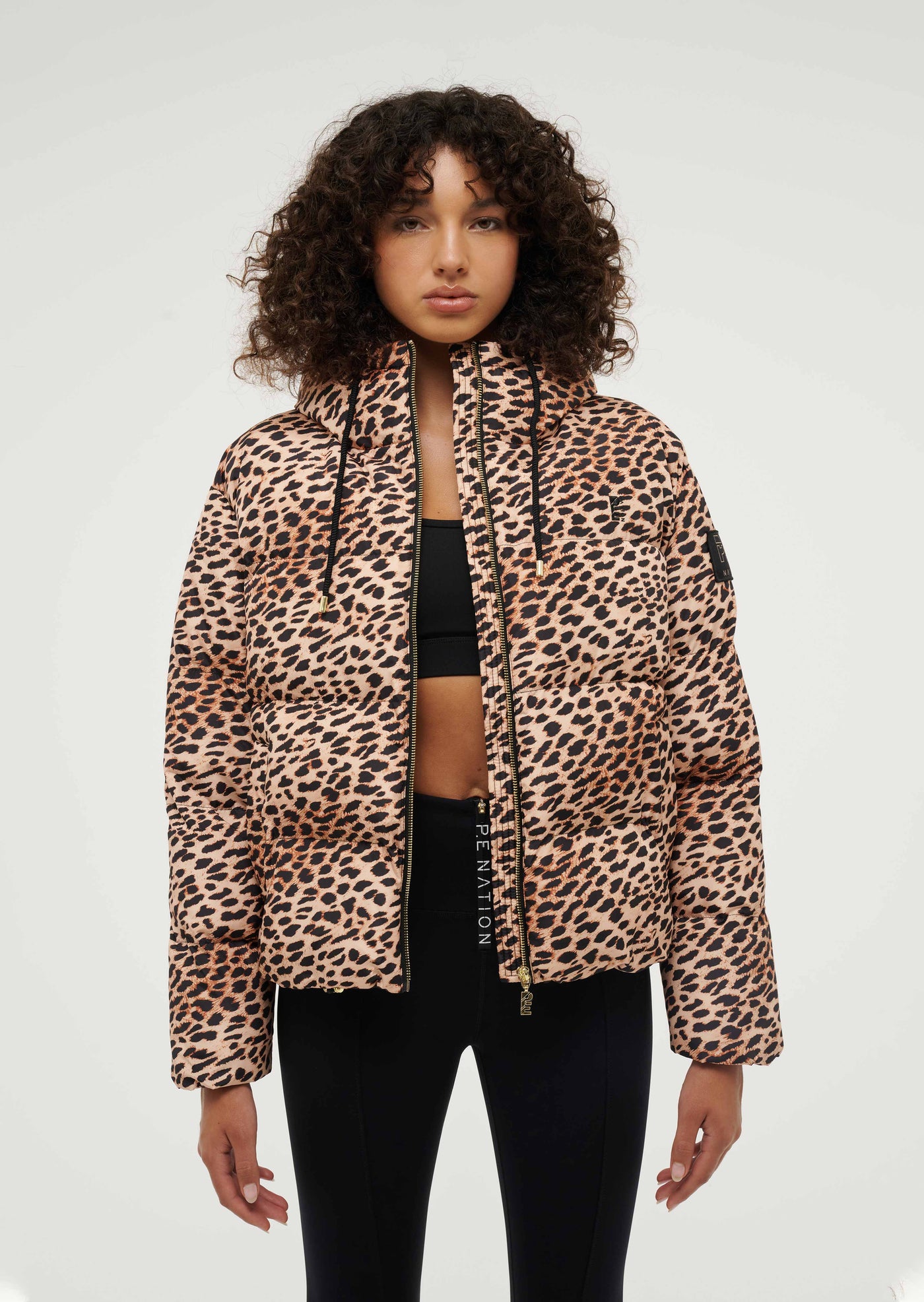 ALL AROUND JACKET IN CHEETAH PRINT