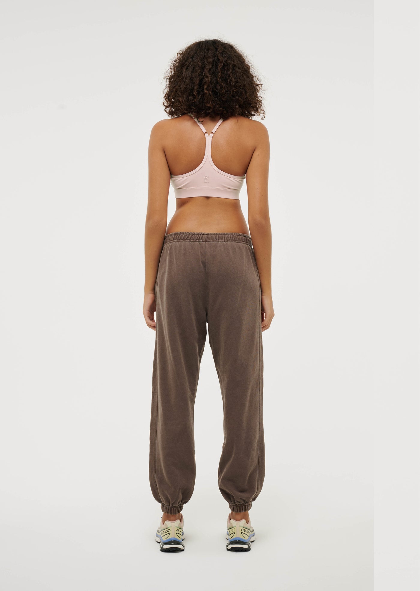 PHOENIX TRACKPANT IN WASHED CHESTNUT