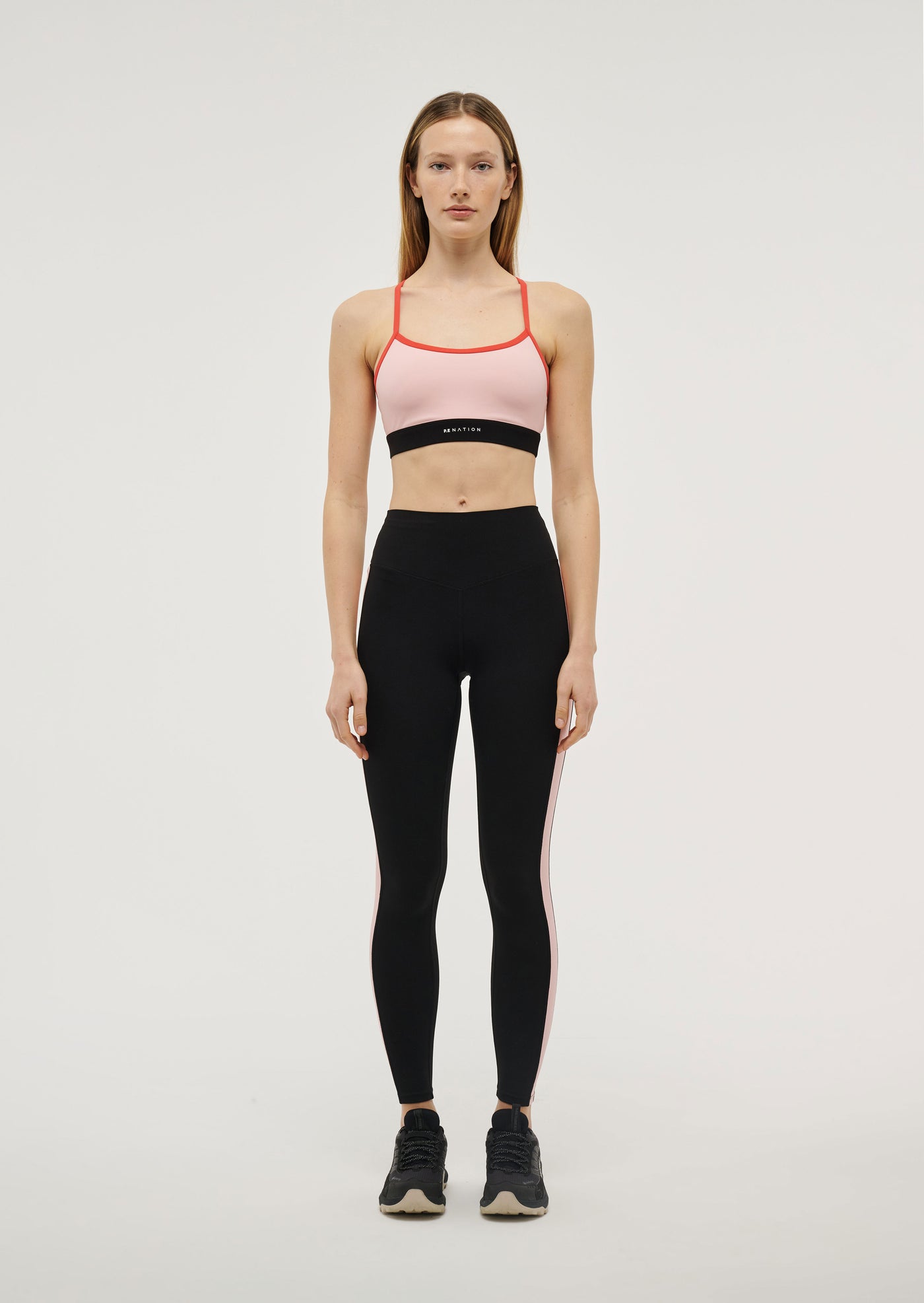 SIGNATURE SPORTS BRA IN CRYSTAL ROSE