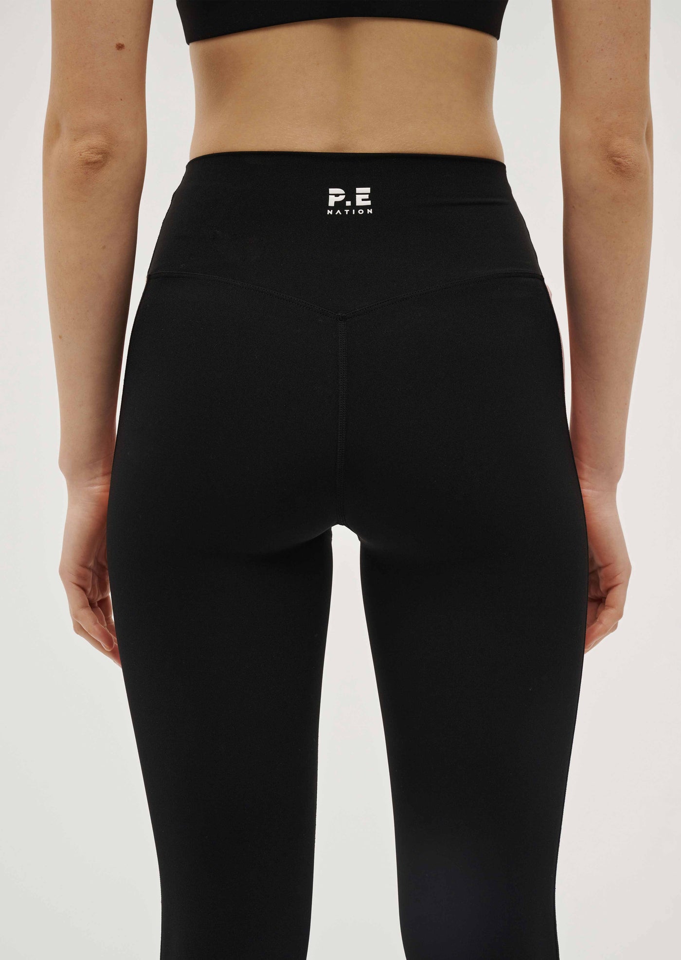 y P.E Nation Black Pink Womens Active Legging