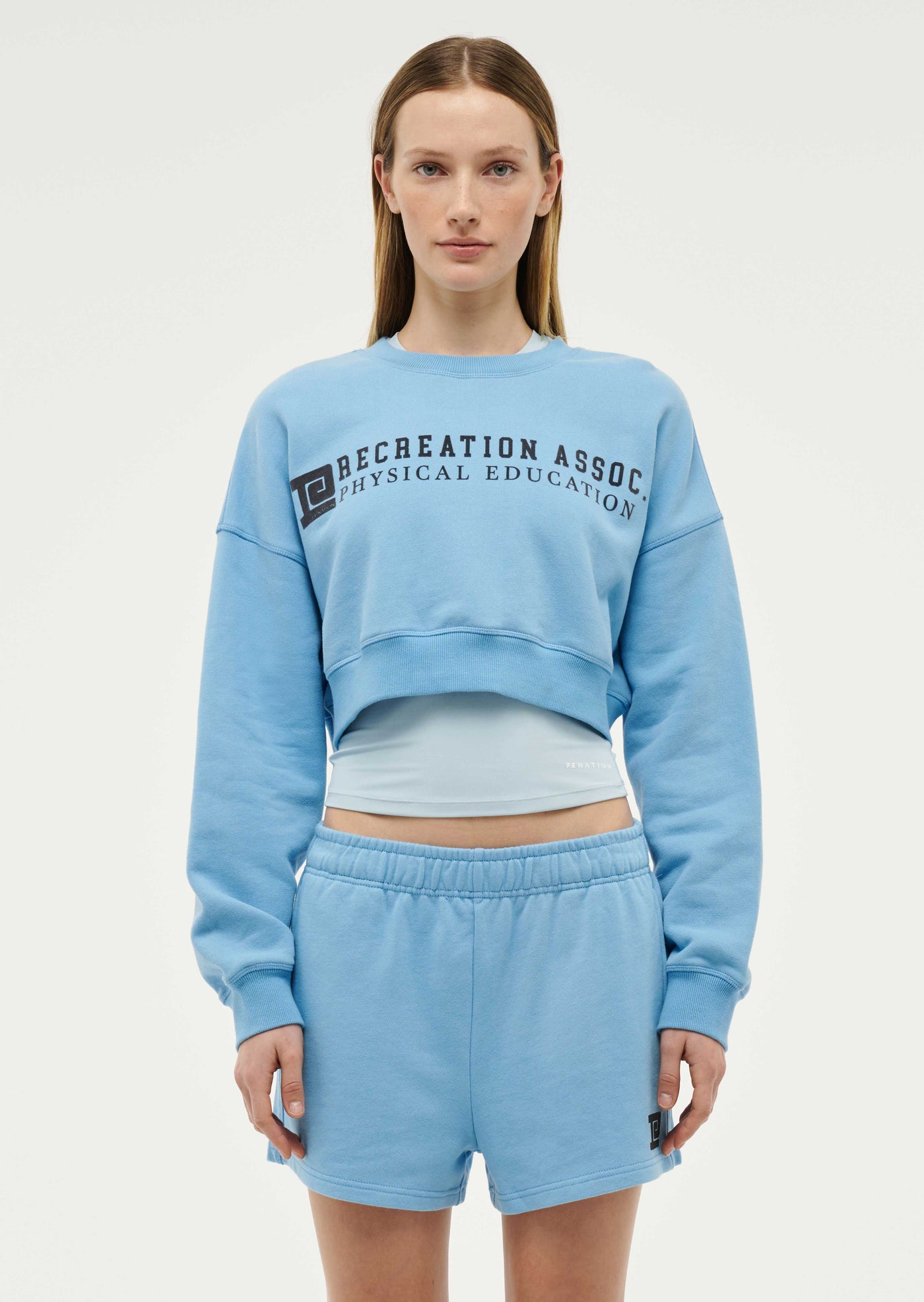 RALLY SWEAT IN BRIGHT BLUE