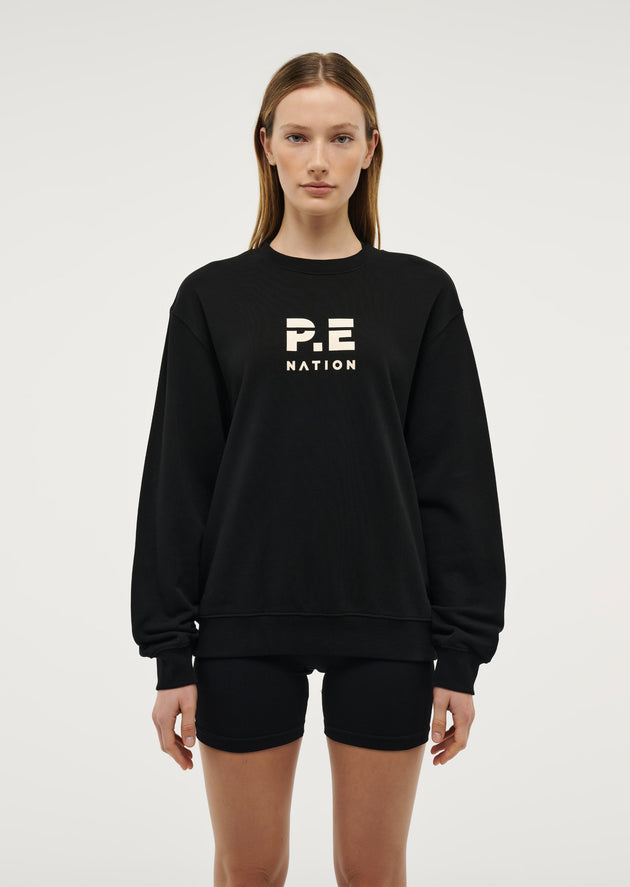 P.E NATION Five Star Sweatshirt discount NWT L