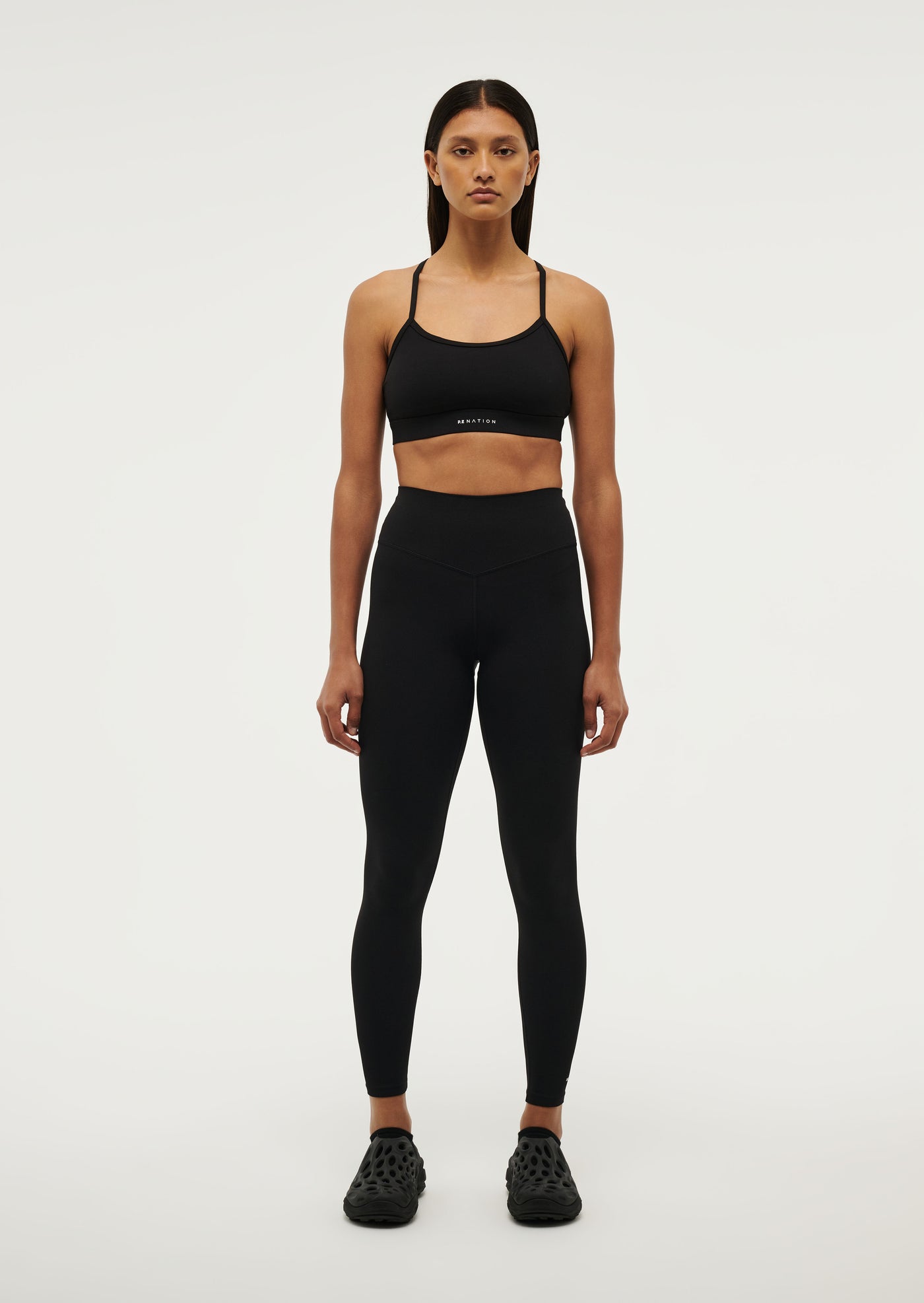 SIGNATURE FULL LENGTH LEGGING IN BLACK