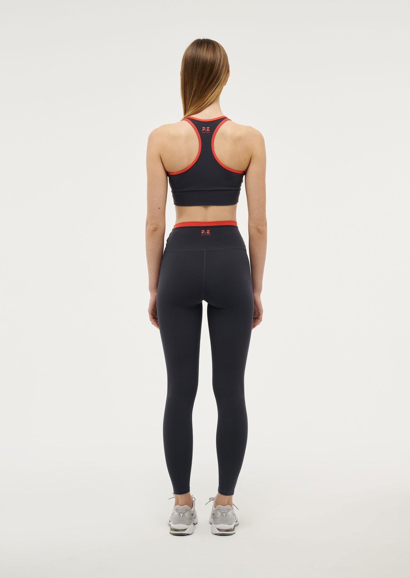 TEMPO LEGGING IN MARINE BLUE / BLACK, ACTIVE LEGGING, NAVY BLUE LEGGING, PE NATION