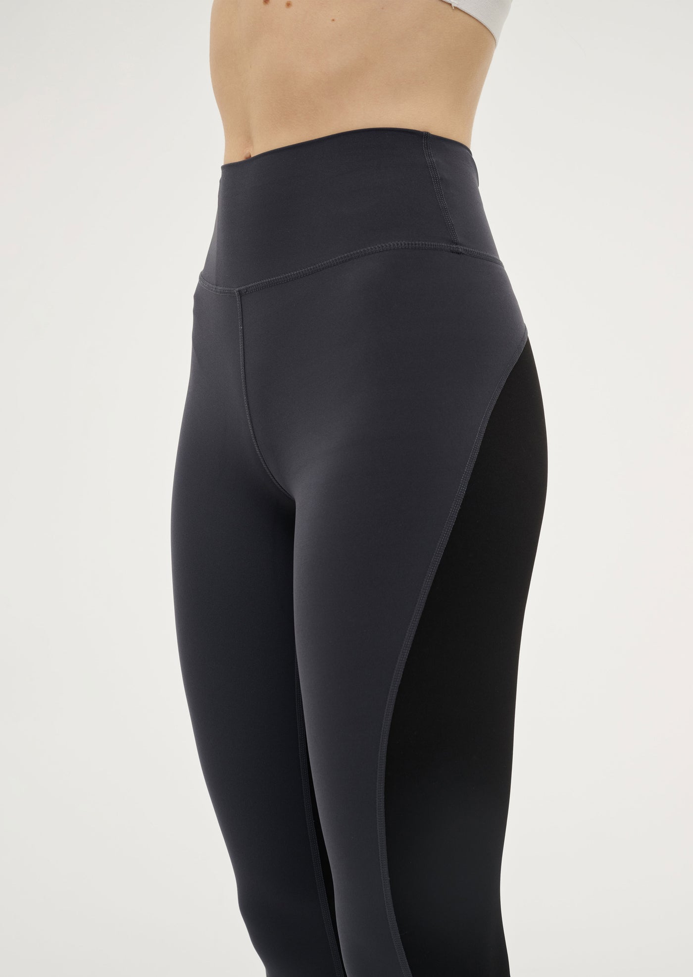 Tempo Legging in Marine Blue by P.E Nation Navy Blue Black Active Womens Legging