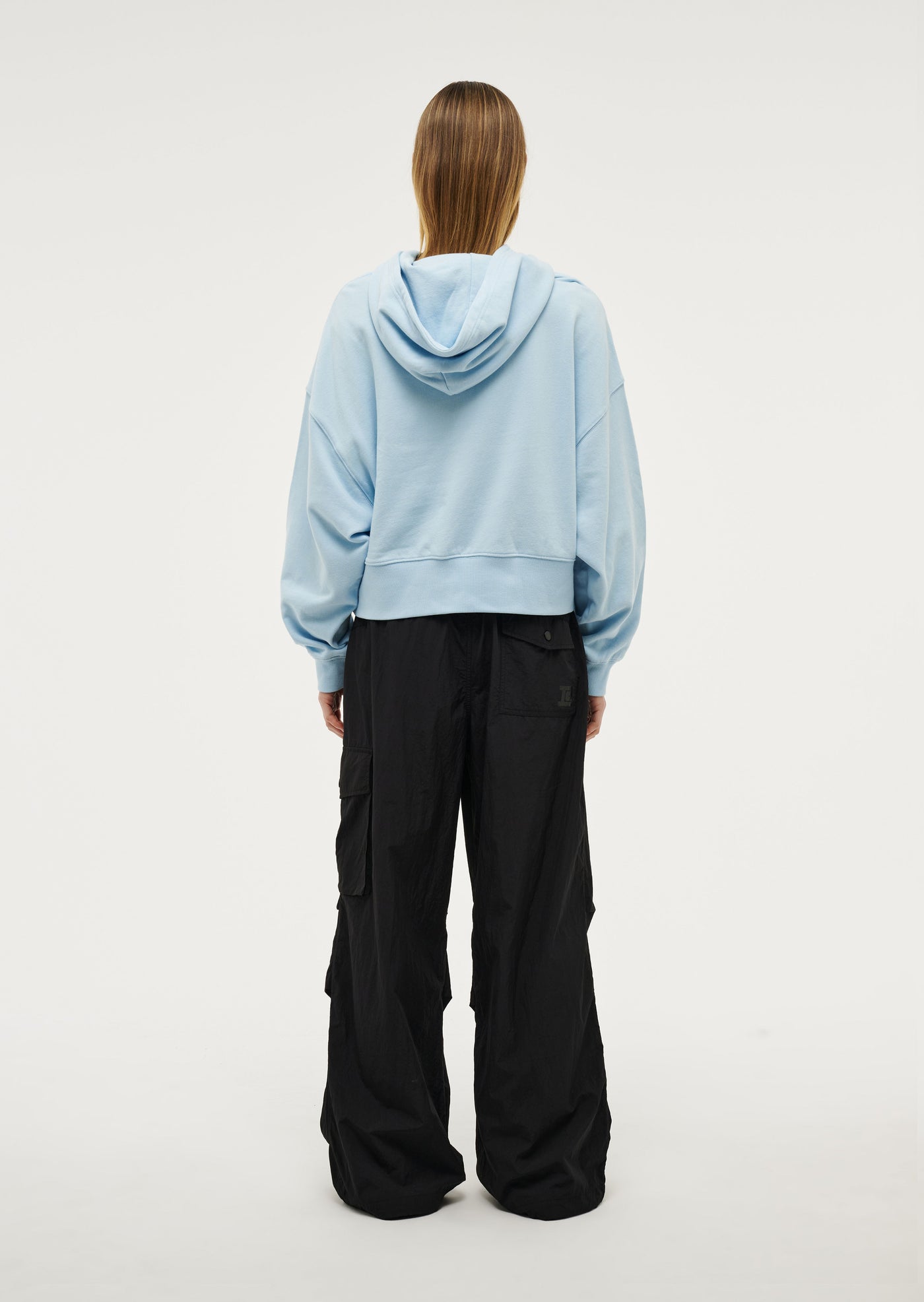 TRANSITION HOODIE IN SKY BLUE