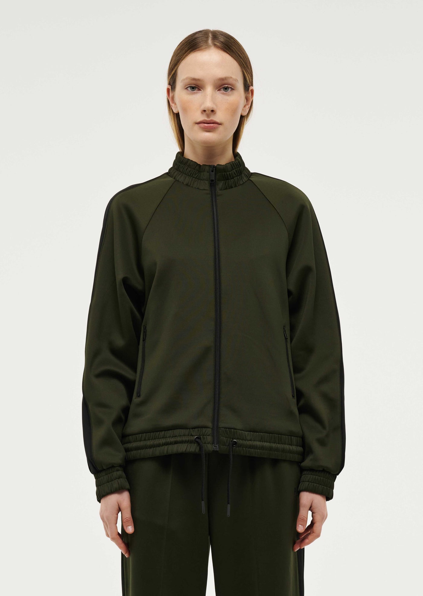 MAN DOWN TRACK JACKET IN FOREST NIGHT