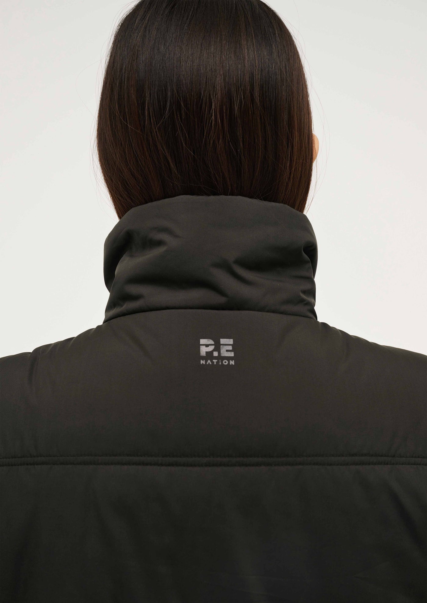 Campground Vest in Black by P.E Nation, Womens Black Active Puffer Vest Jacket