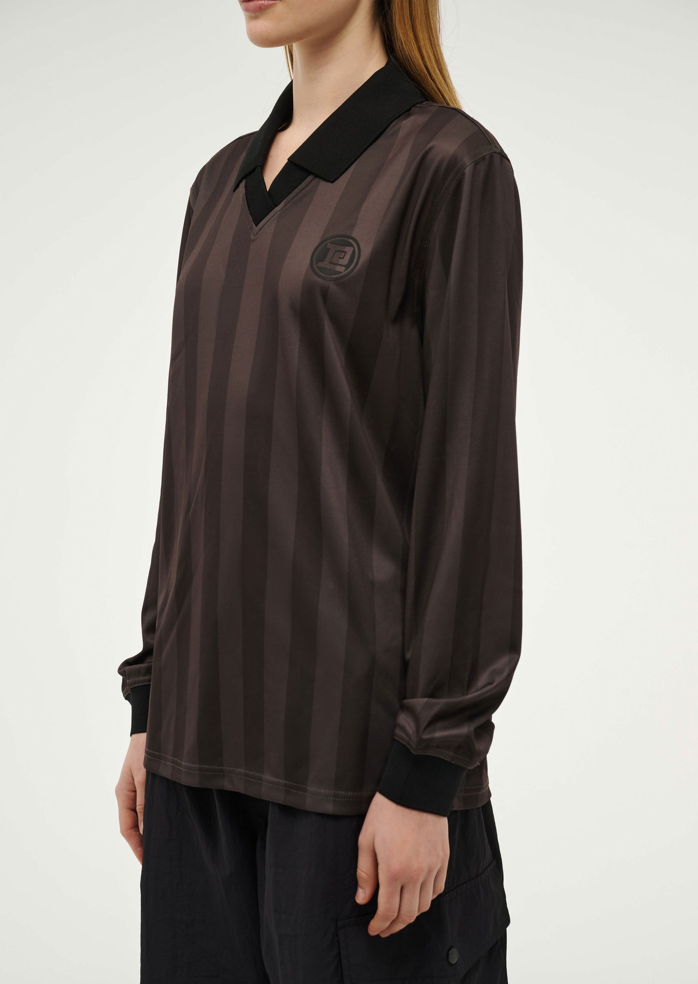 HOME GROUND LONG SLEEVE TOP IN COFFEE