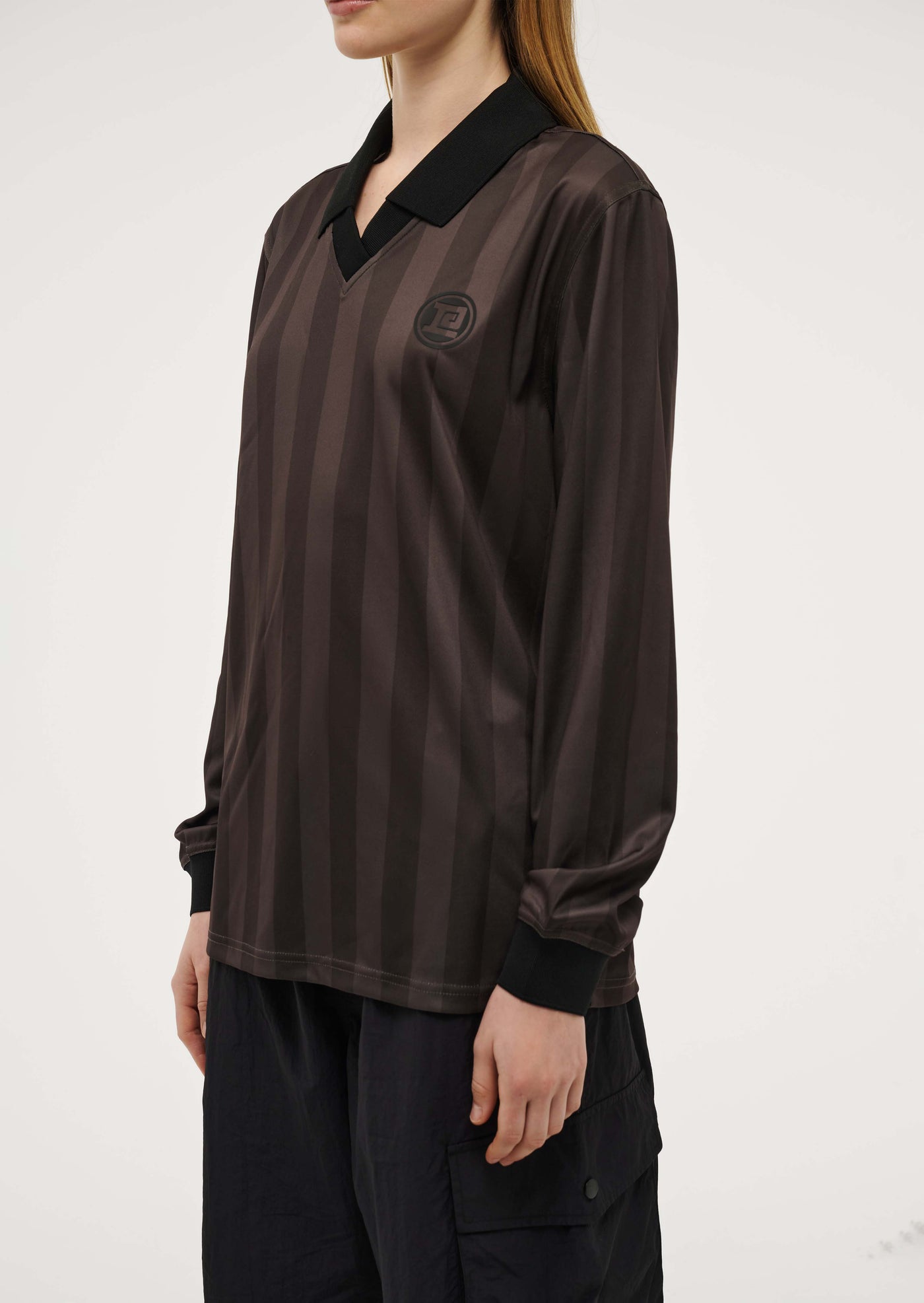 HOME GROUND LONG SLEEVE TOP IN COFFEE