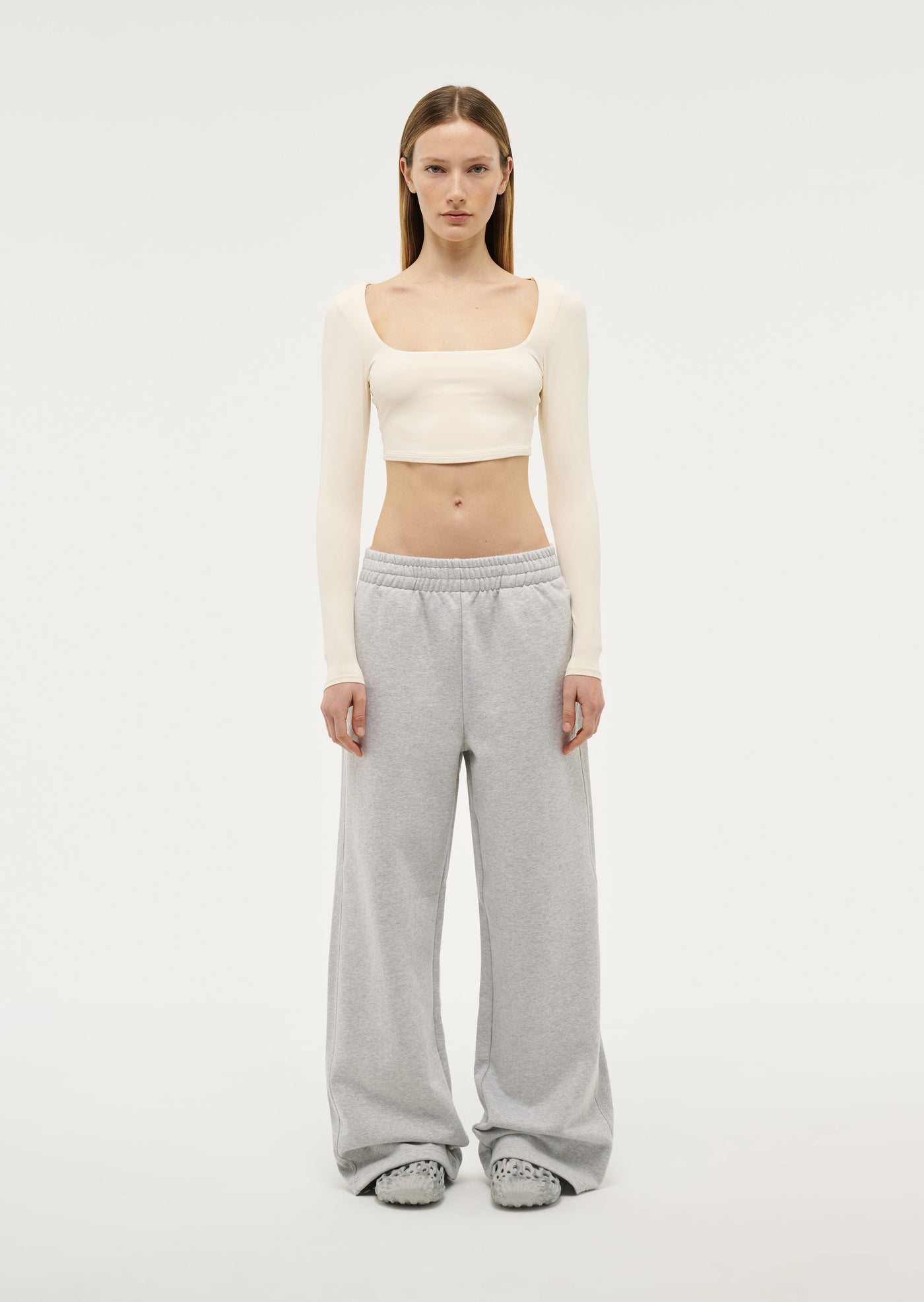 Adventure Track Pant in Grey Marle by P.E Nation 