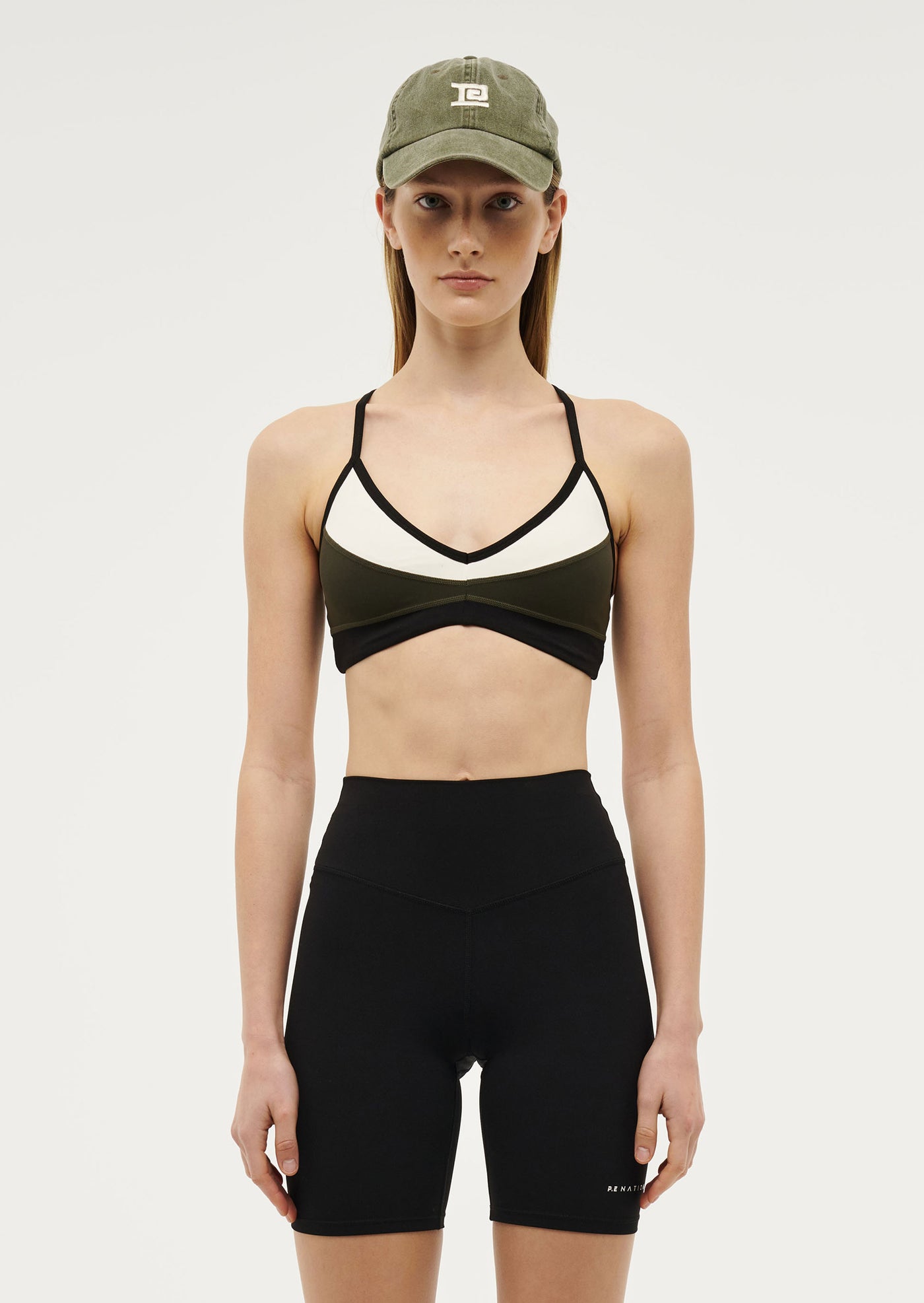 OVERLAND 2 SPORTS BRA IN FOREST NIGHT