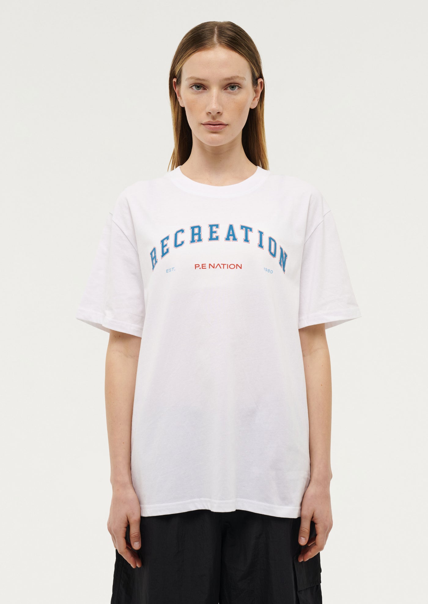 HEYWARD SHORT SLEEVE TEE IN OPTIC WHITE