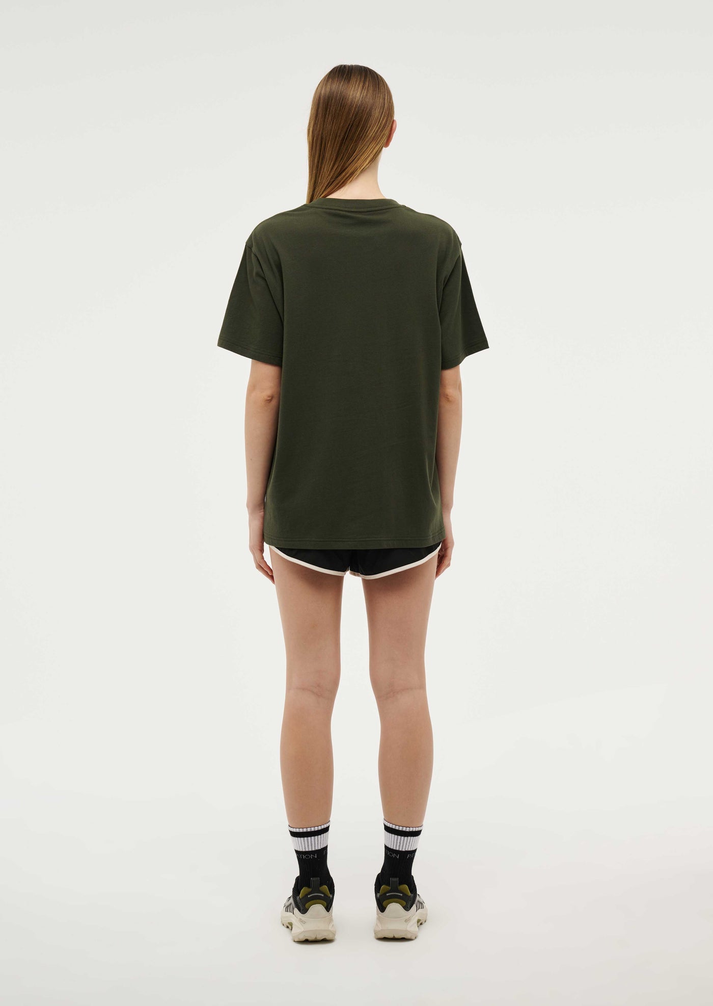 THROWBACK SHORT SLEEVE TEE IN FOREST NIGHT