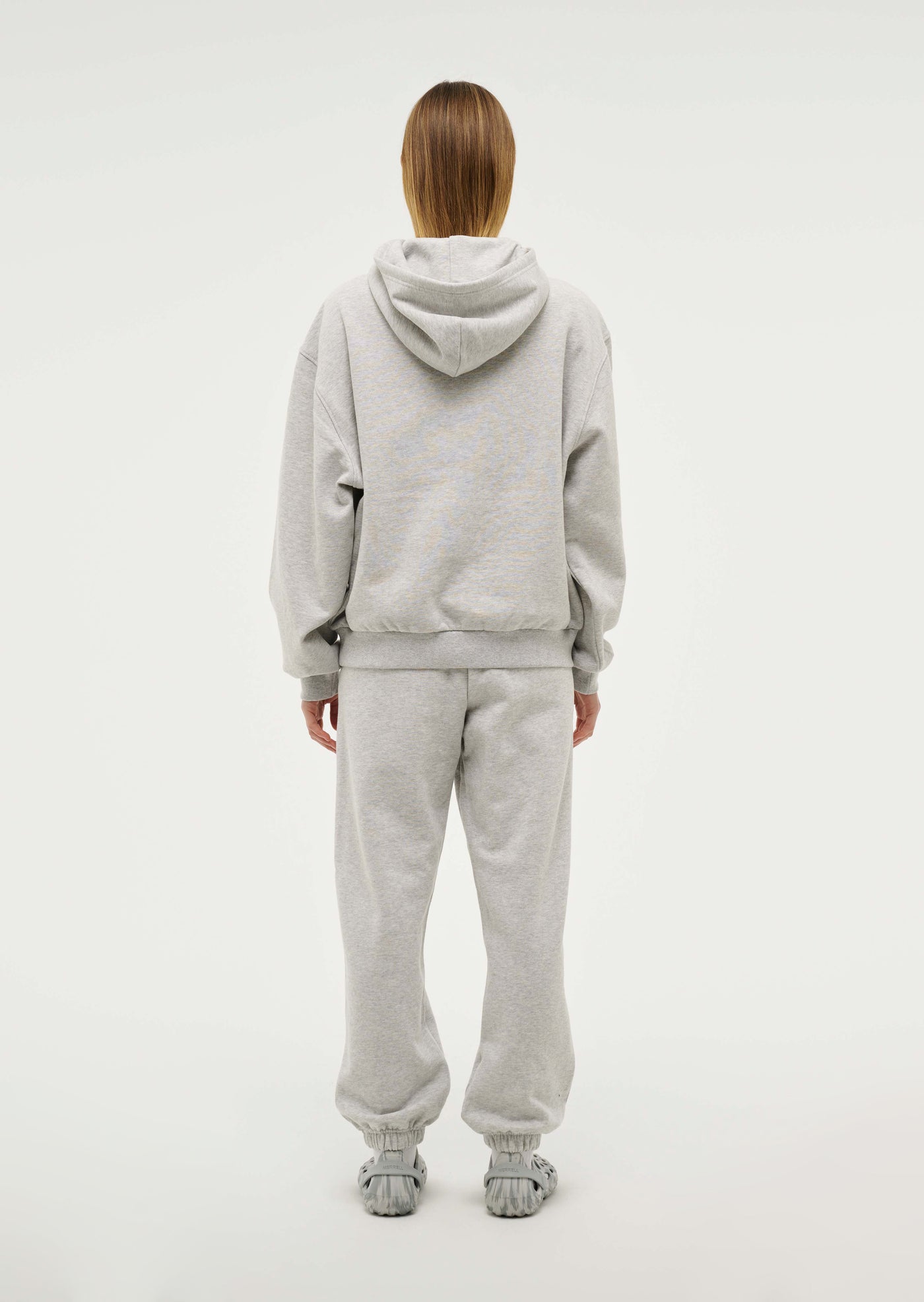 PHYSICAL HOODIE IN GREY MARLE