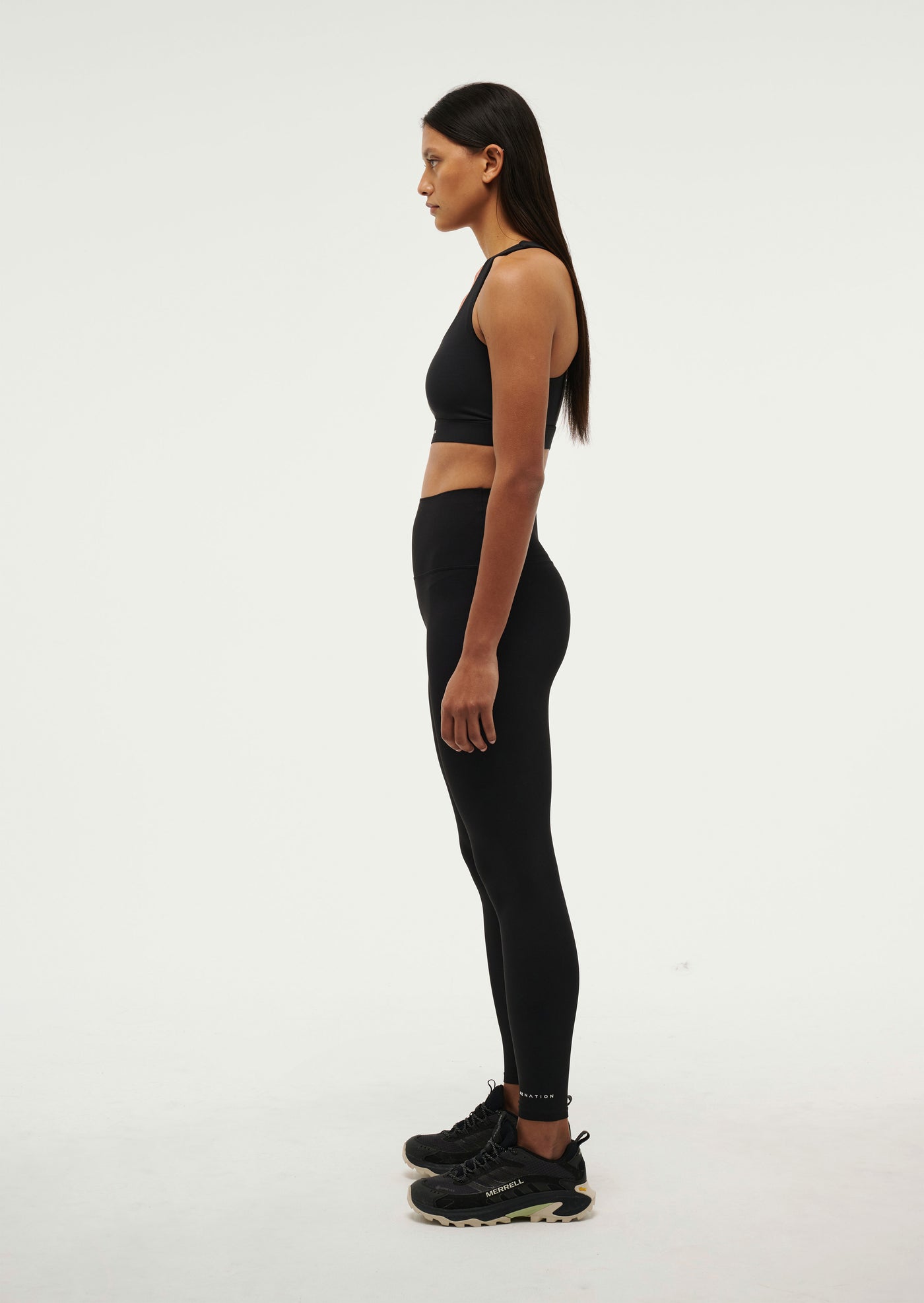 FREQUENCY FULL LENGTH LEGGING IN BLACK