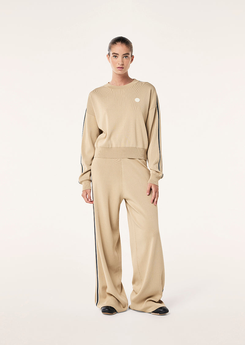 RETREAT KNIT PANT IN OXFORD TAN