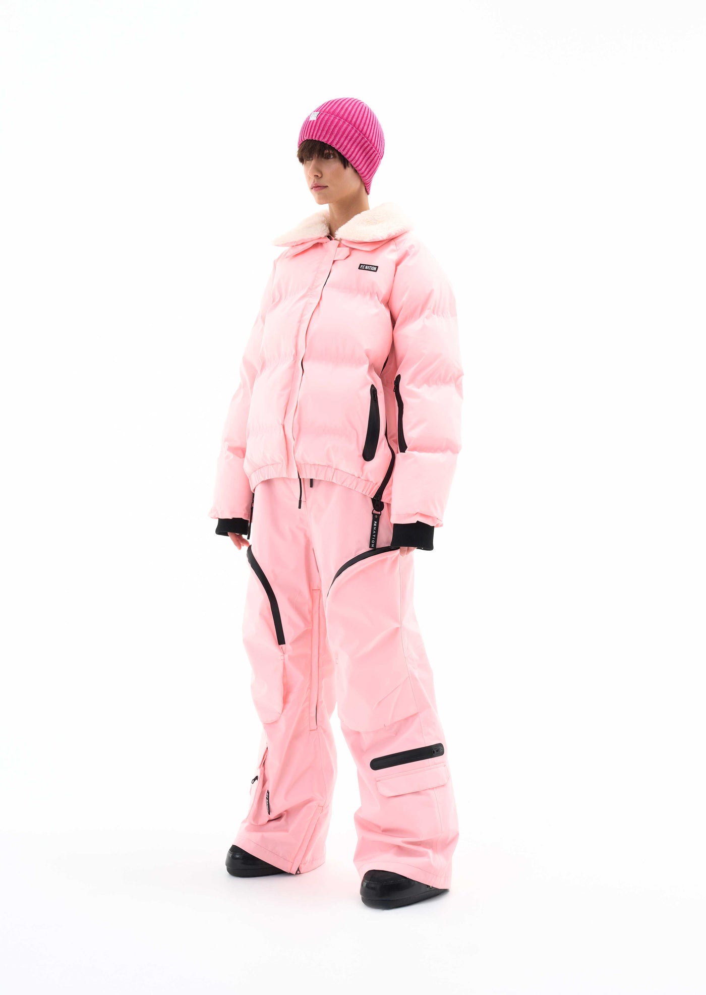 Saroma Snow Jacket | Pastel Pink | P.E Nation – P.E Nation 