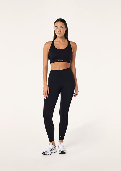 SIGNATURE FULL LENGTH LEGGING IN BLACK